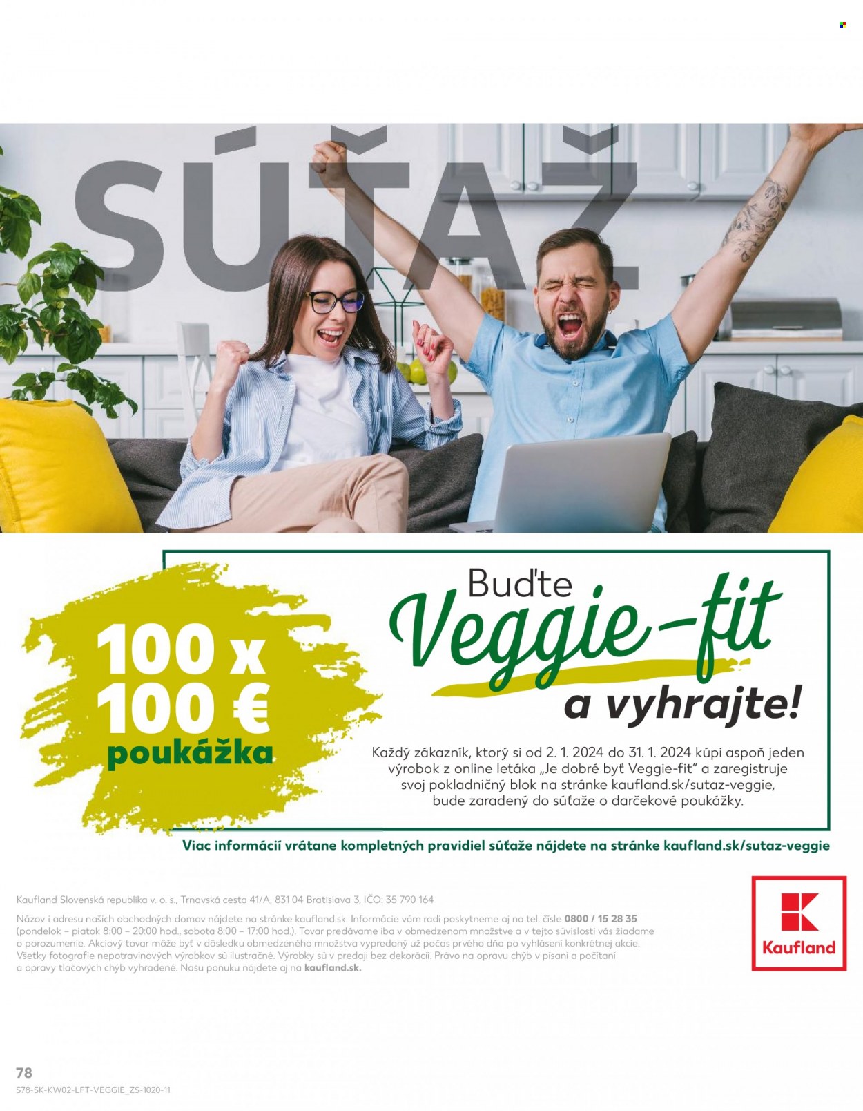 Leták Kaufland - 11.1.2024 - 17.1.2024. Strana 78