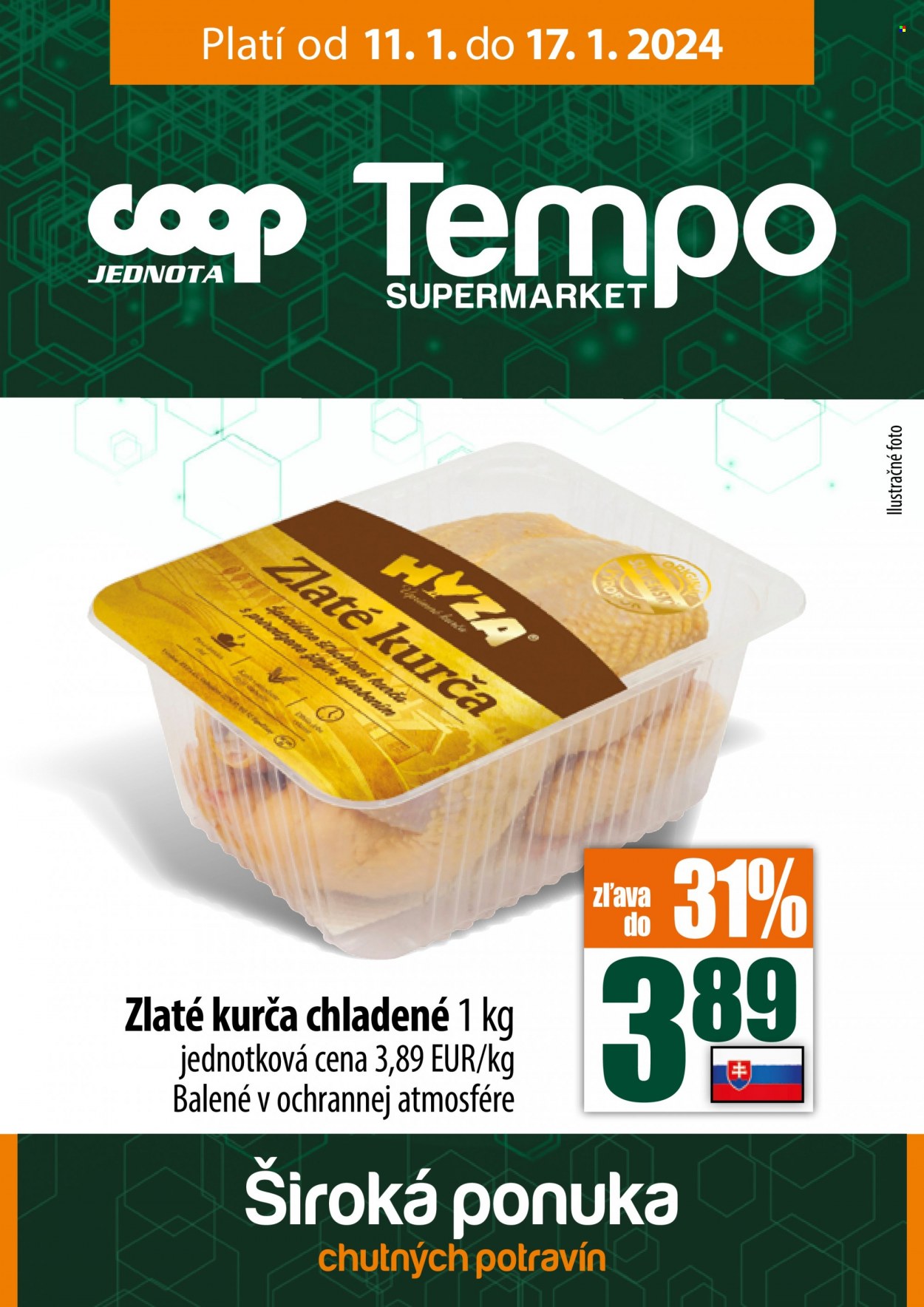 Leták COOP Jednota - 11.1.2024 - 17.1.2024. Strana 1