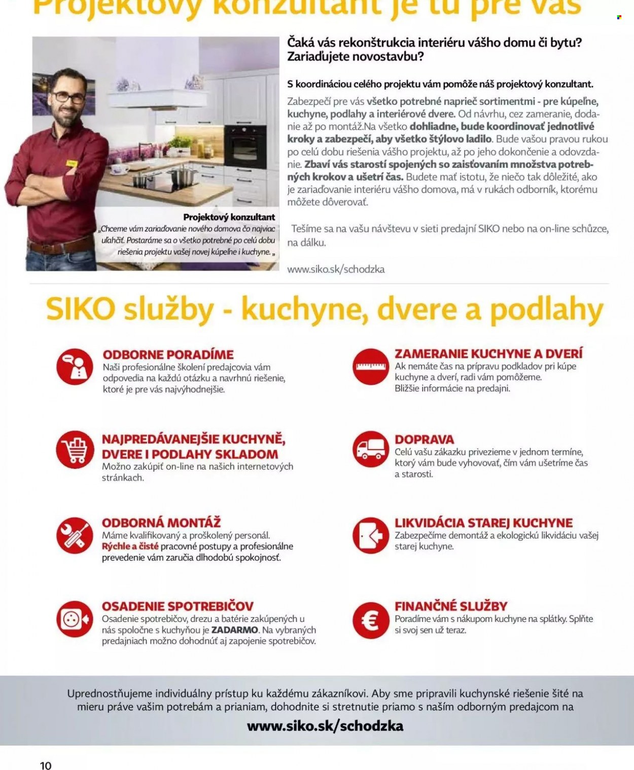 Leták SIKO. Strana 10