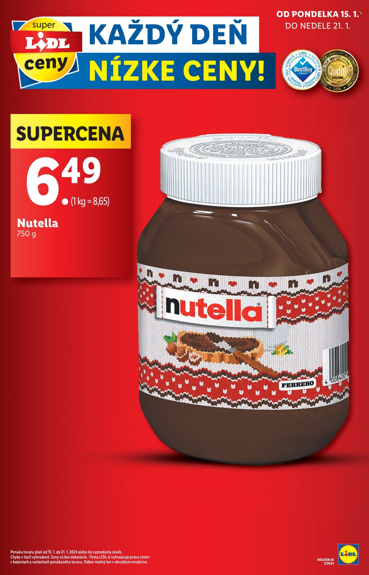 Leták Lidl - 15.1.2024 - 21.1.2024. Strana 8