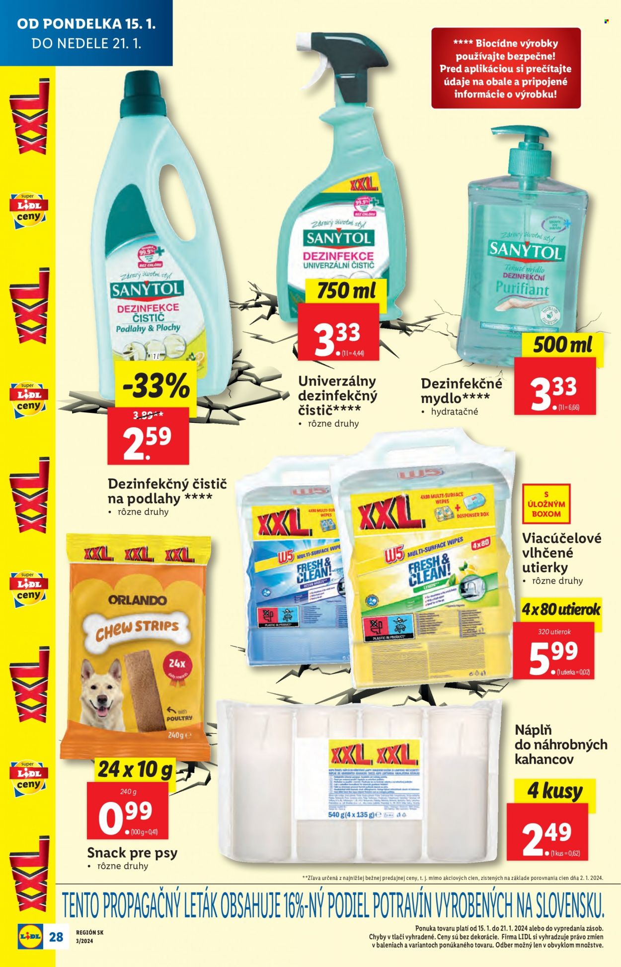 Leták Lidl - 15.1.2024 - 21.1.2024. Strana 36