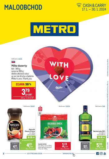 Leták Metro - 17.1.2024 - 30.1.2024.