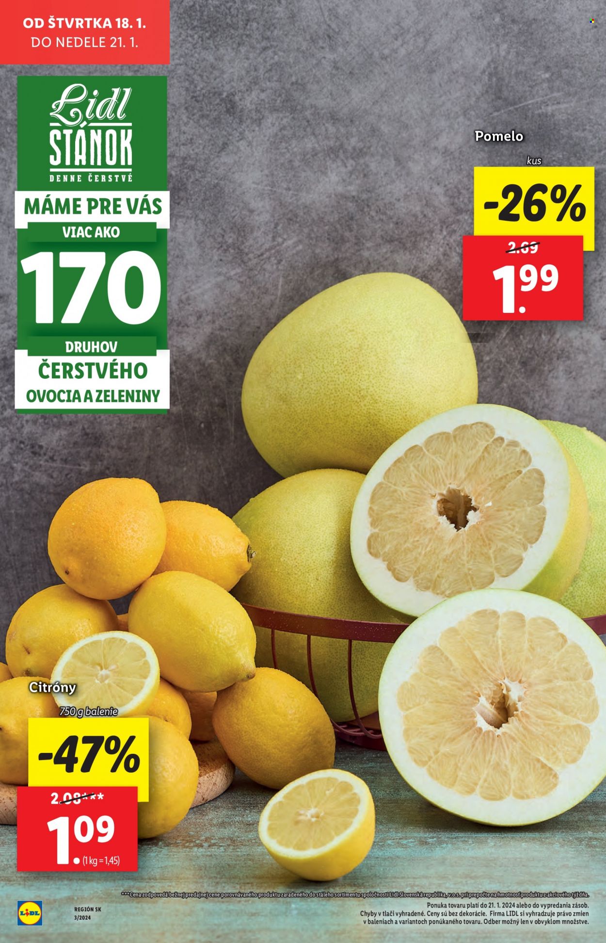 Leták Lidl - 18.1.2024 - 21.1.2024. Strana 12