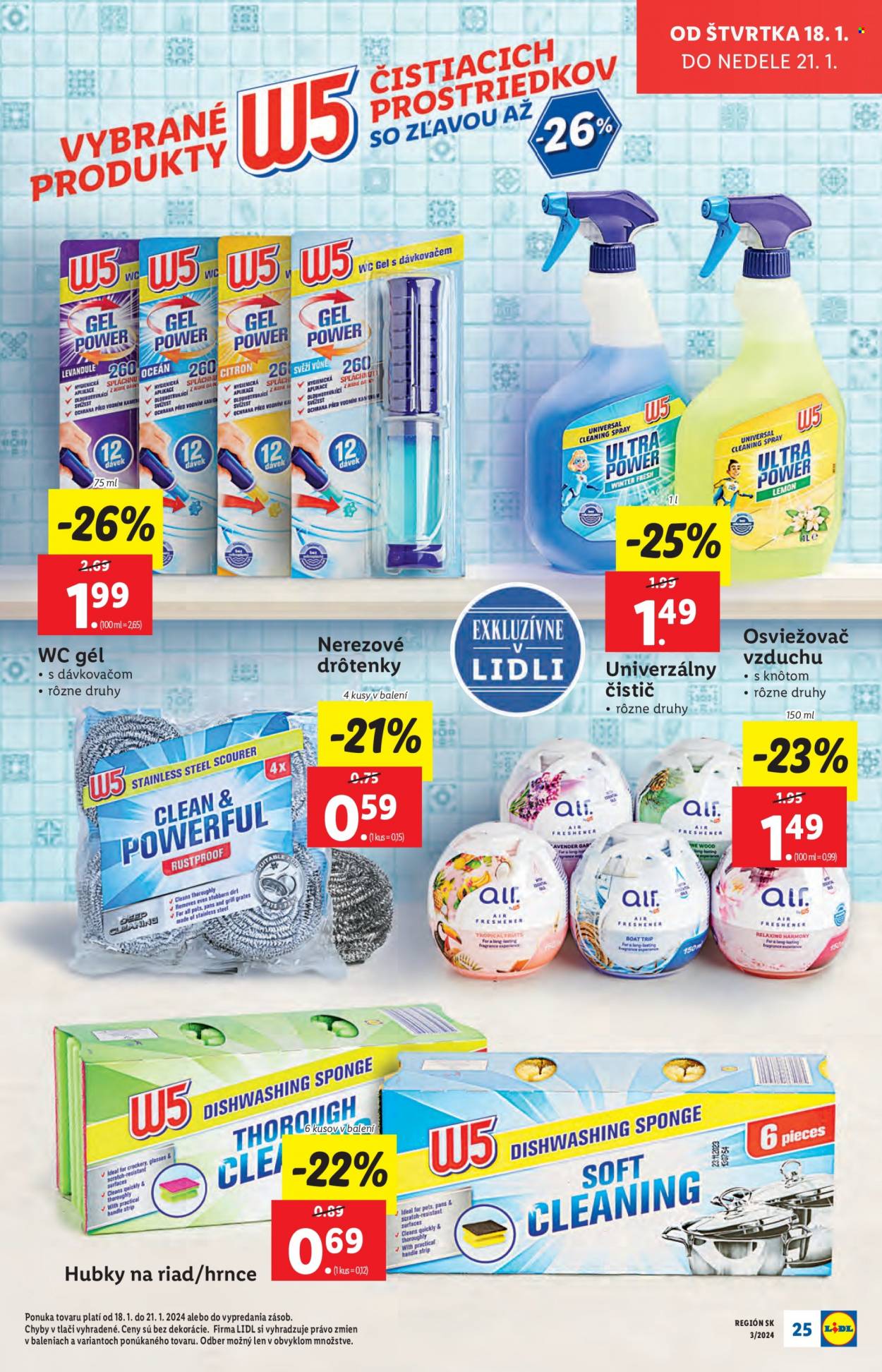 Leták Lidl - 18.1.2024 - 21.1.2024. Strana 31
