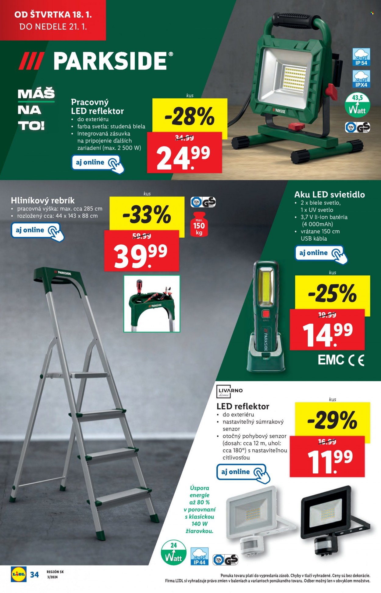 Leták Lidl - 18.1.2024 - 21.1.2024. Strana 42