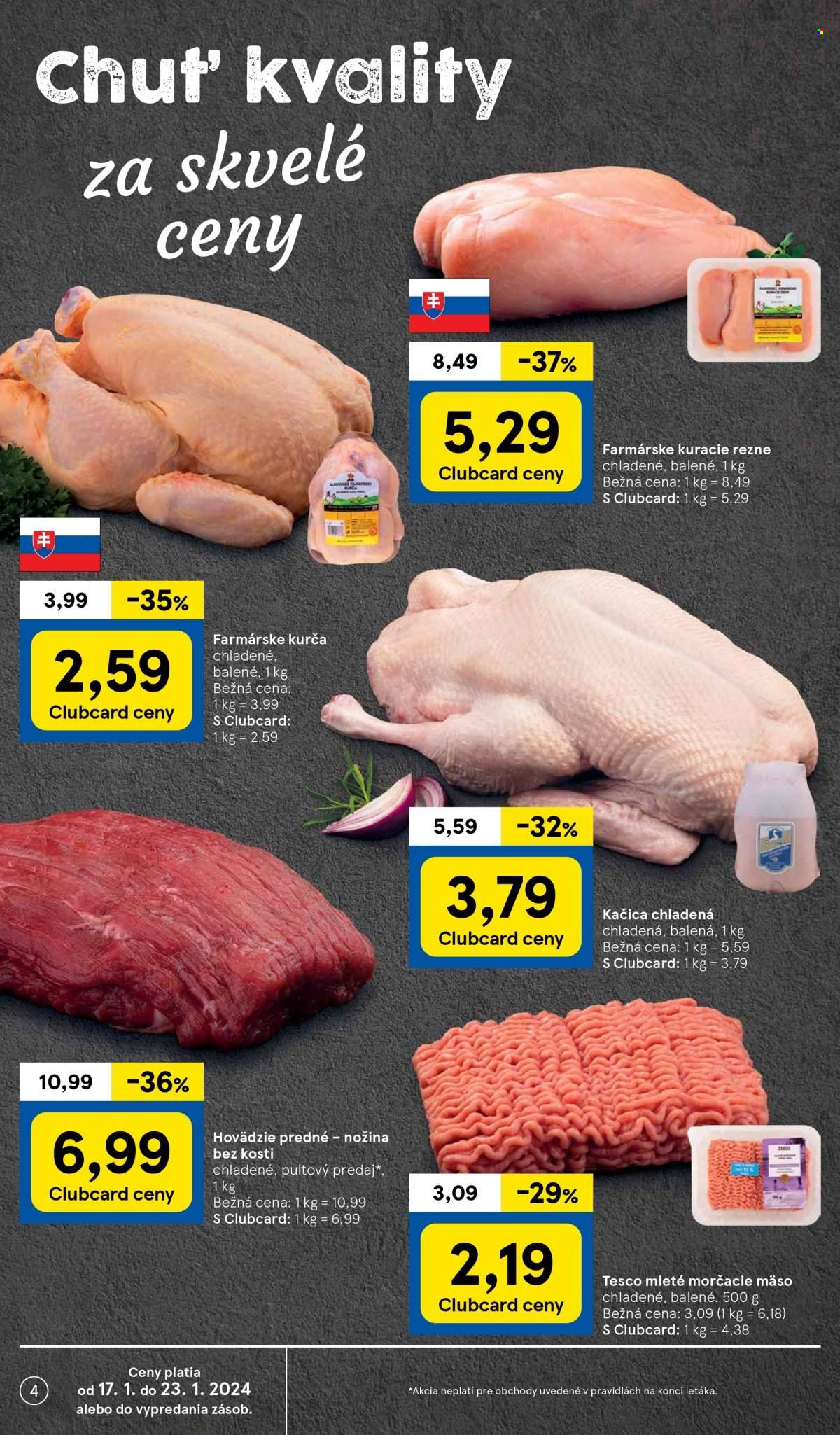 Leták TESCO - 17.1.2024 - 23.1.2024. Strana 4