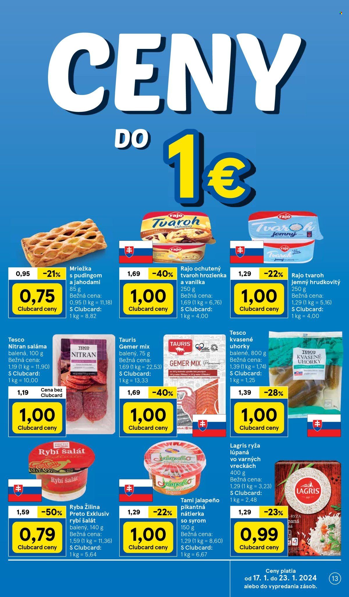 Leták TESCO - 17.1.2024 - 23.1.2024. Strana 13