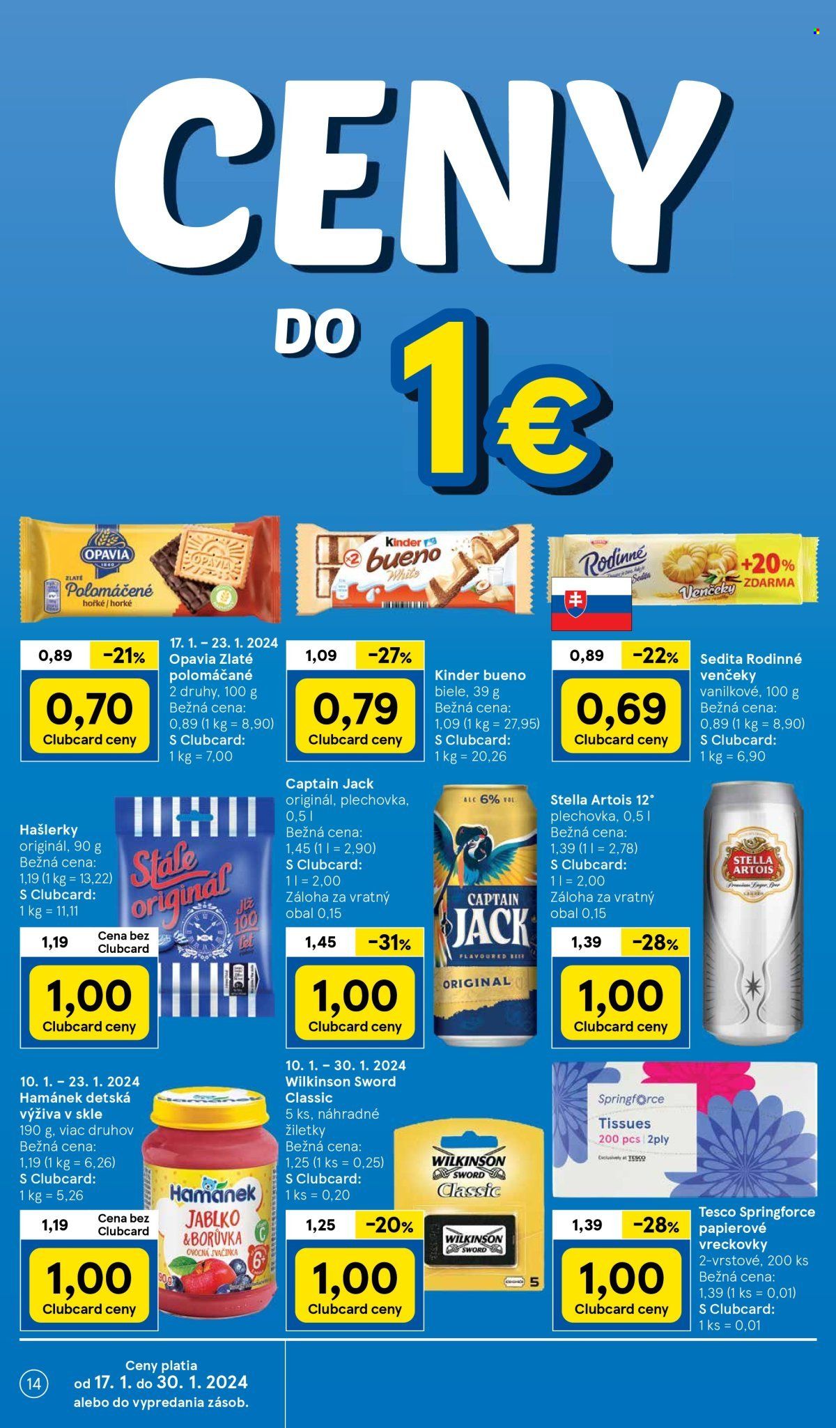 Leták TESCO - 17.1.2024 - 23.1.2024. Strana 14