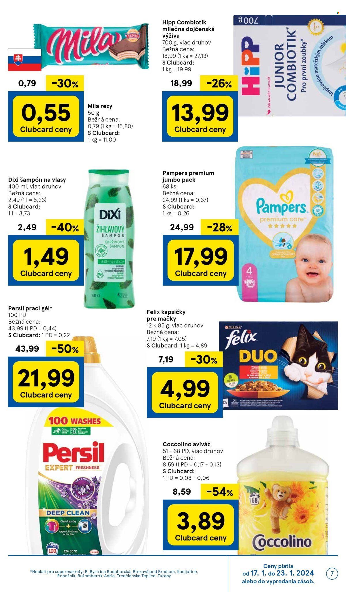 Leták TESCO supermarket - 17.1.2024 - 23.1.2024. Strana 7