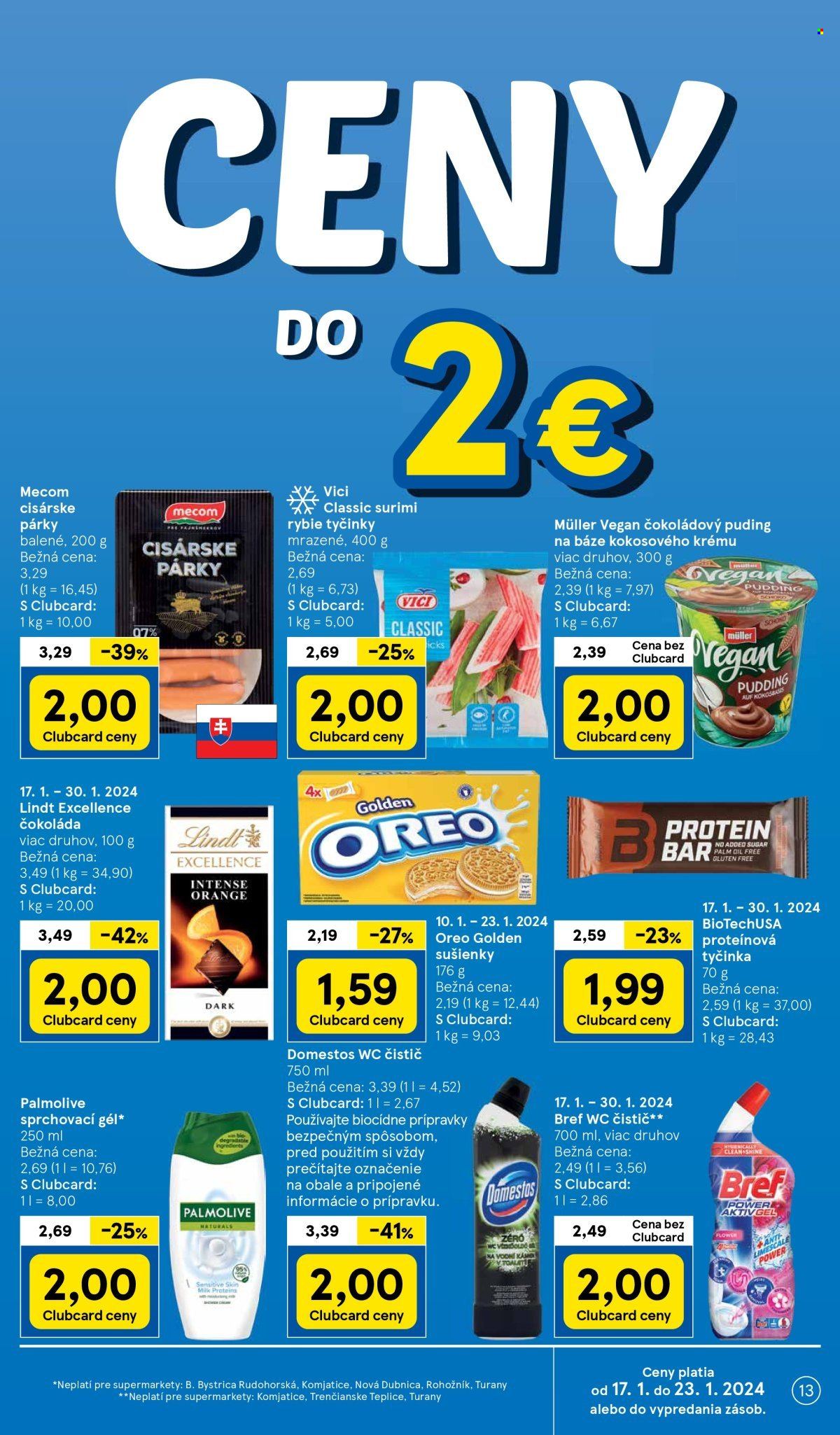 Leták TESCO supermarket - 17.1.2024 - 23.1.2024. Strana 13