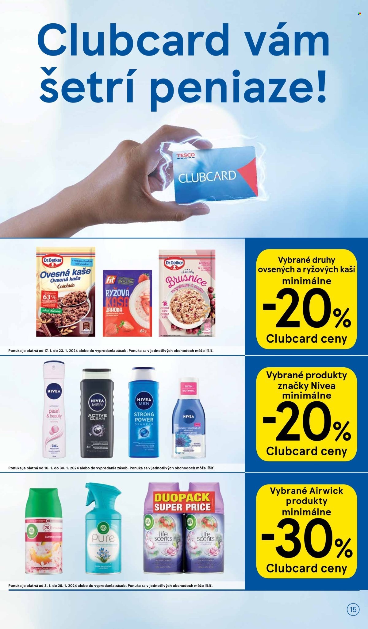 Leták TESCO supermarket - 17.1.2024 - 23.1.2024. Strana 15
