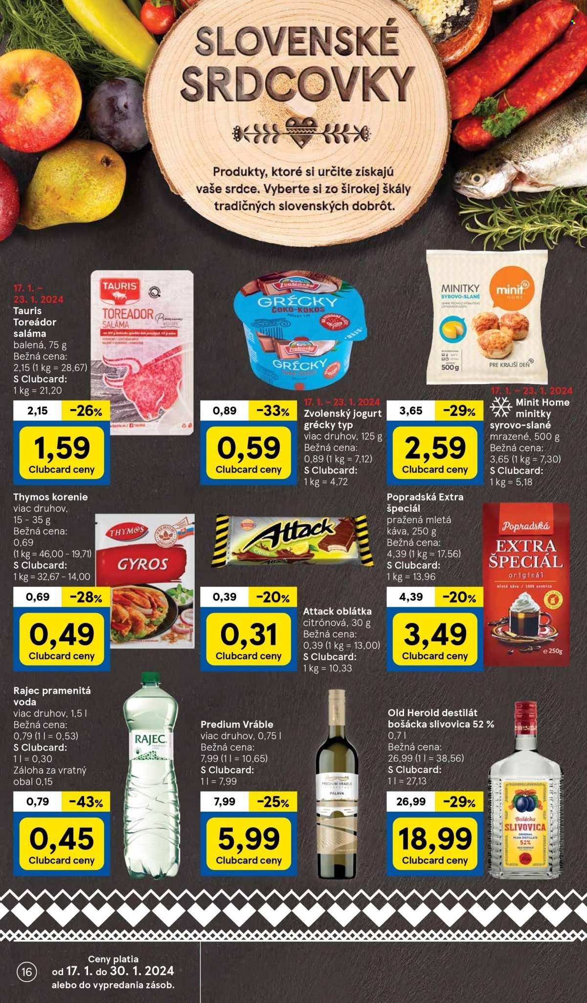 Leták TESCO supermarket - 17.1.2024 - 23.1.2024. Strana 16