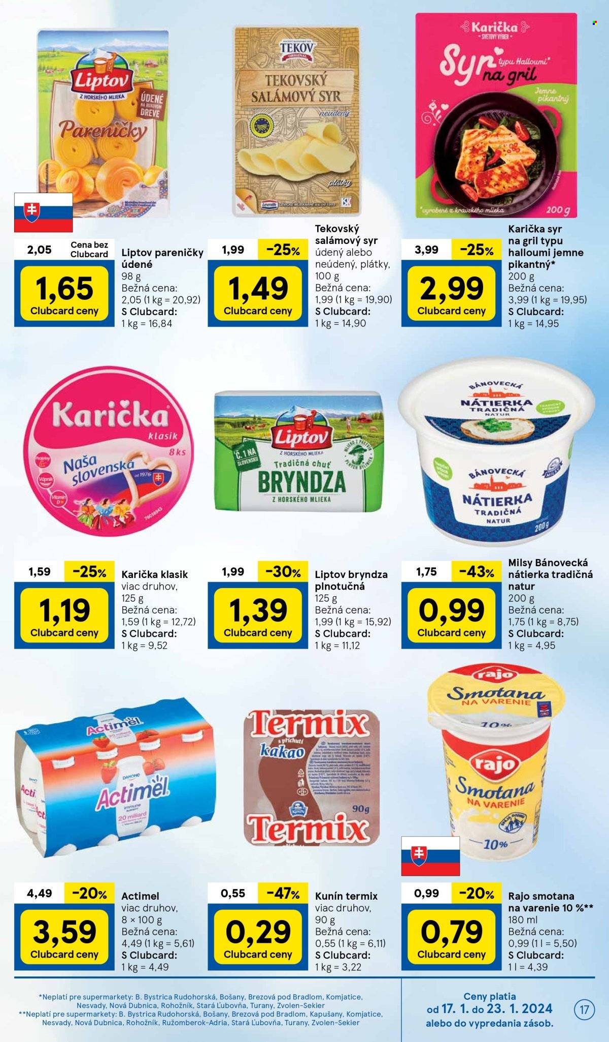 Leták TESCO supermarket - 17.1.2024 - 23.1.2024. Strana 17