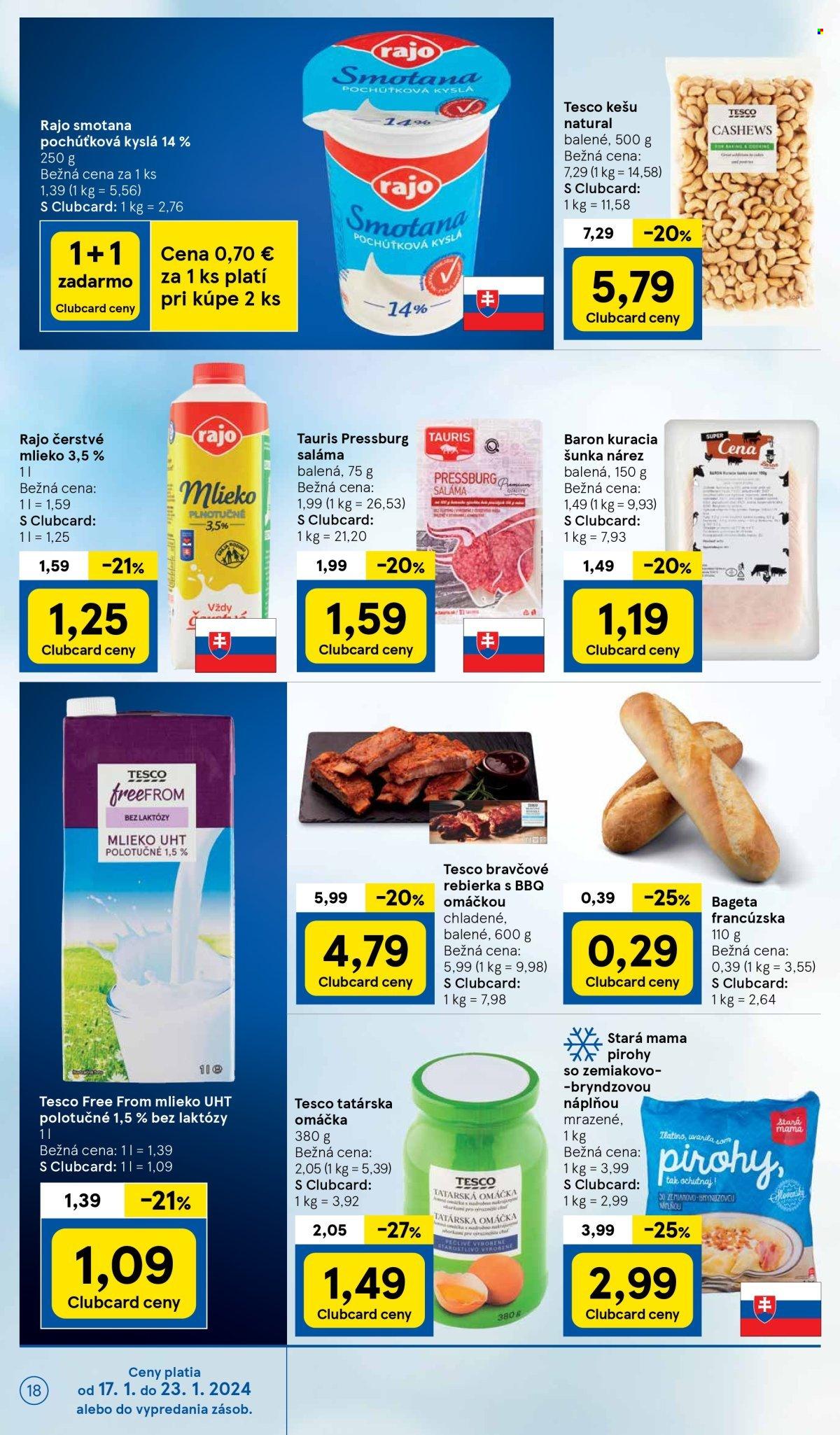 Leták TESCO supermarket - 17.1.2024 - 23.1.2024. Strana 18