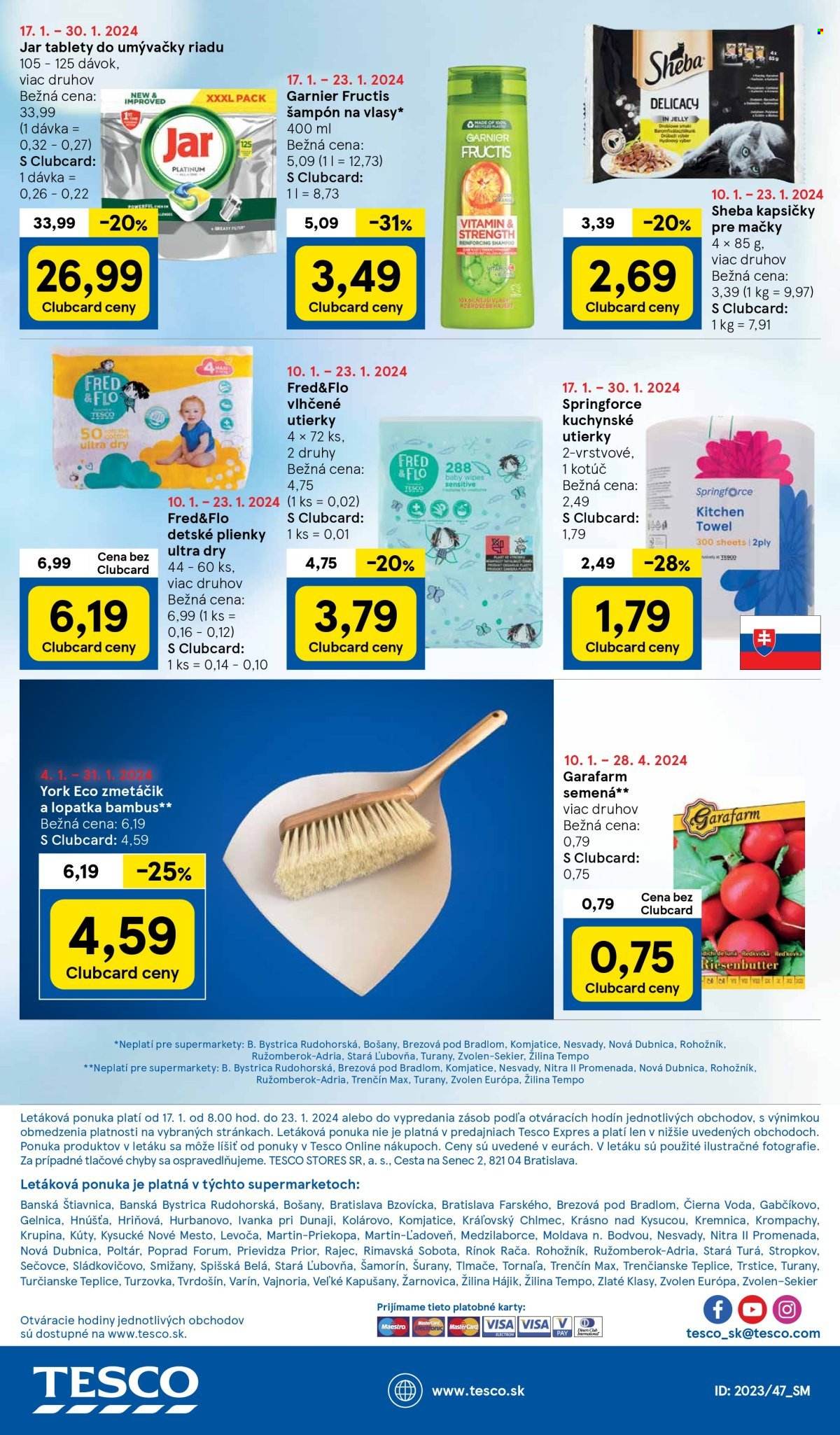 Leták TESCO supermarket - 17.1.2024 - 23.1.2024. Strana 20