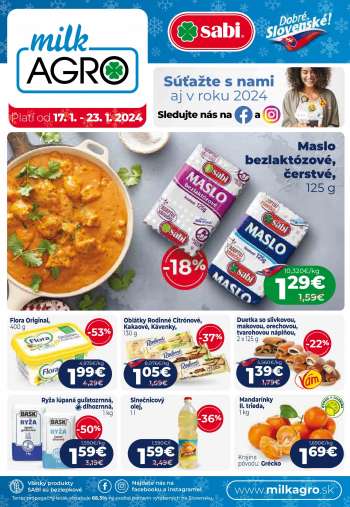 Leták Milk AGRO - 17.1.2024 - 23.1.2024.