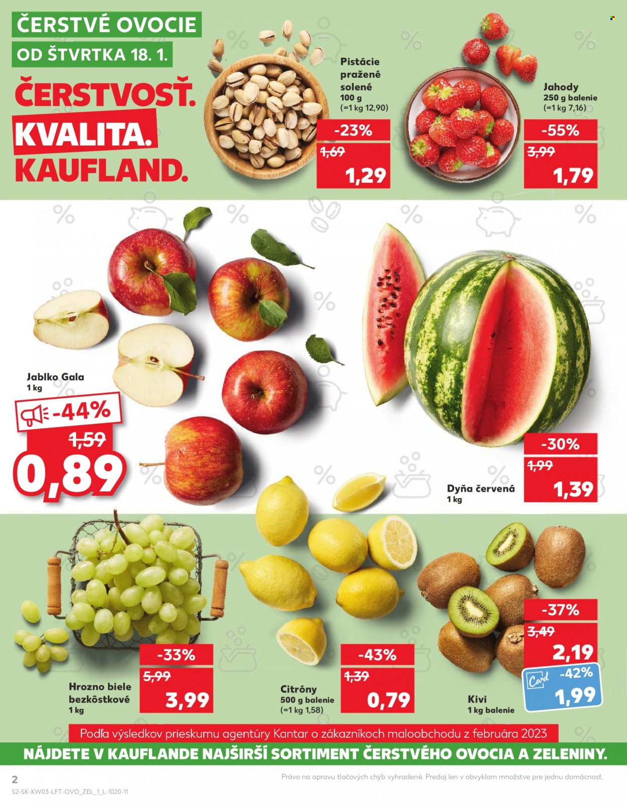 Leták Kaufland - 18.1.2024 - 24.1.2024. Strana 2