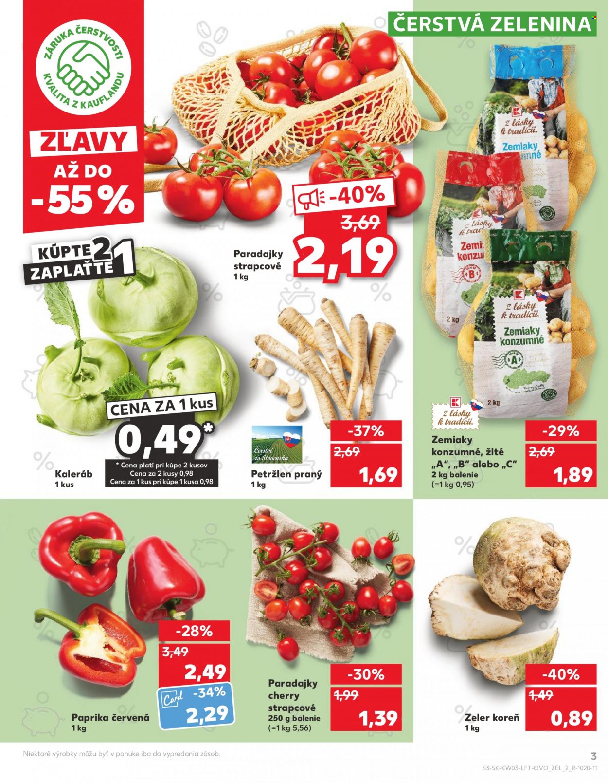 Leták Kaufland - 18.1.2024 - 24.1.2024. Strana 3