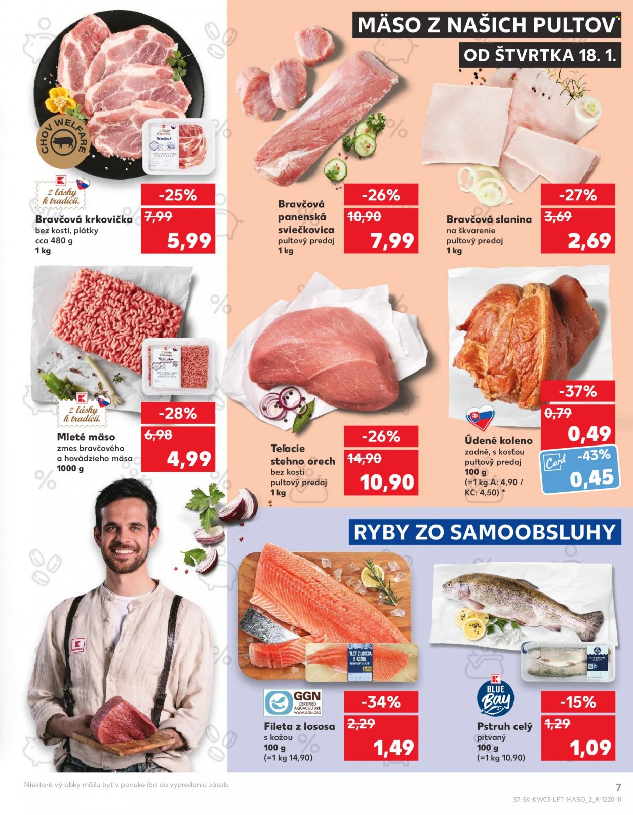 Leták Kaufland - 18.1.2024 - 24.1.2024. Strana 7