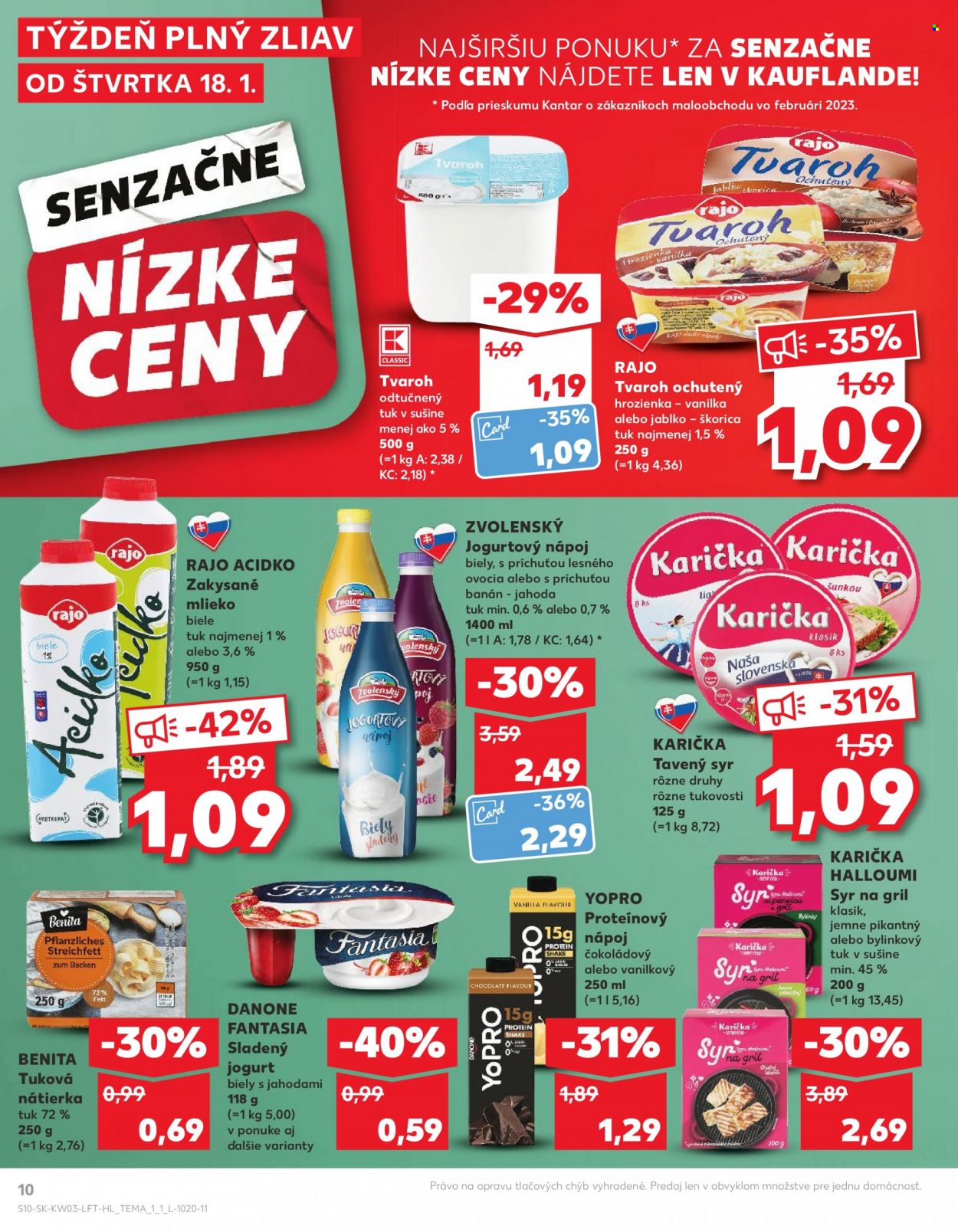 Leták Kaufland - 18.1.2024 - 24.1.2024. Strana 10