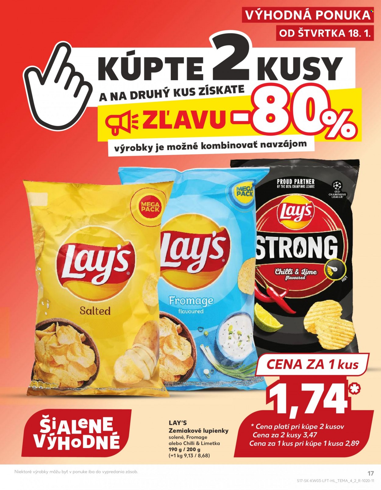 Leták Kaufland - 18.1.2024 - 24.1.2024. Strana 17