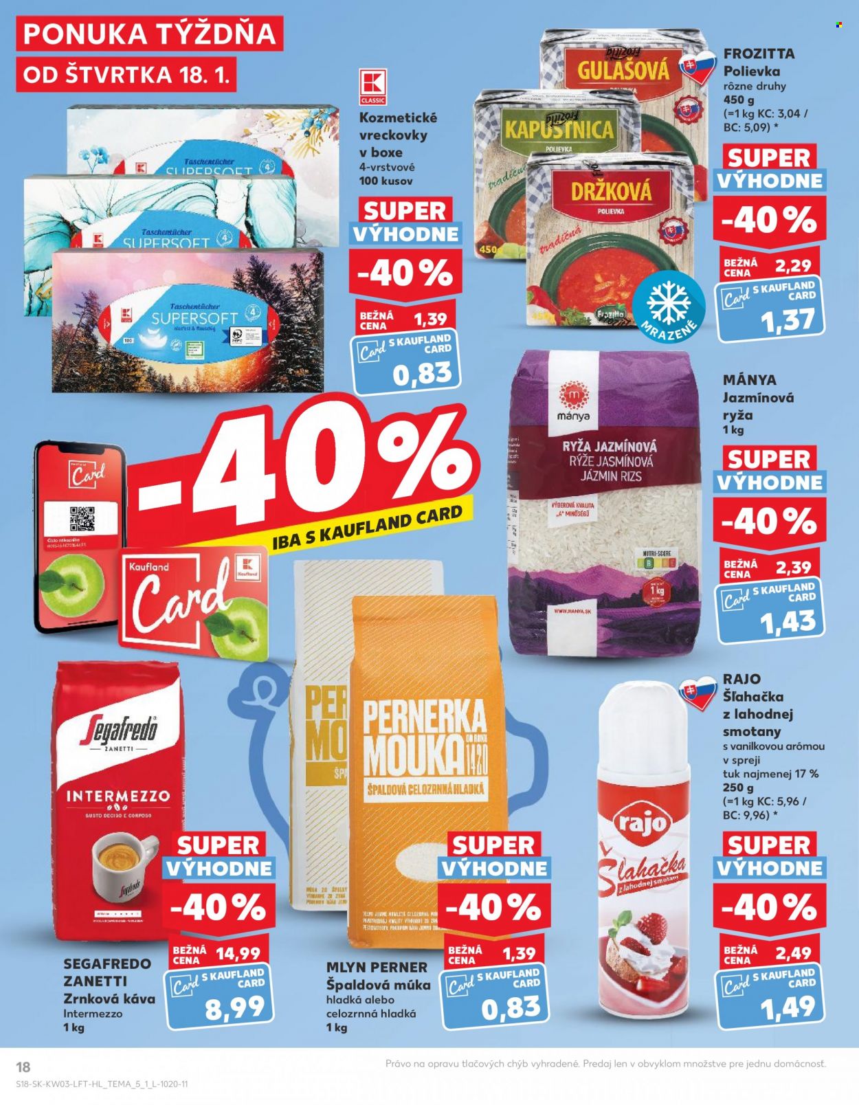 Leták Kaufland - 18.1.2024 - 24.1.2024. Strana 18