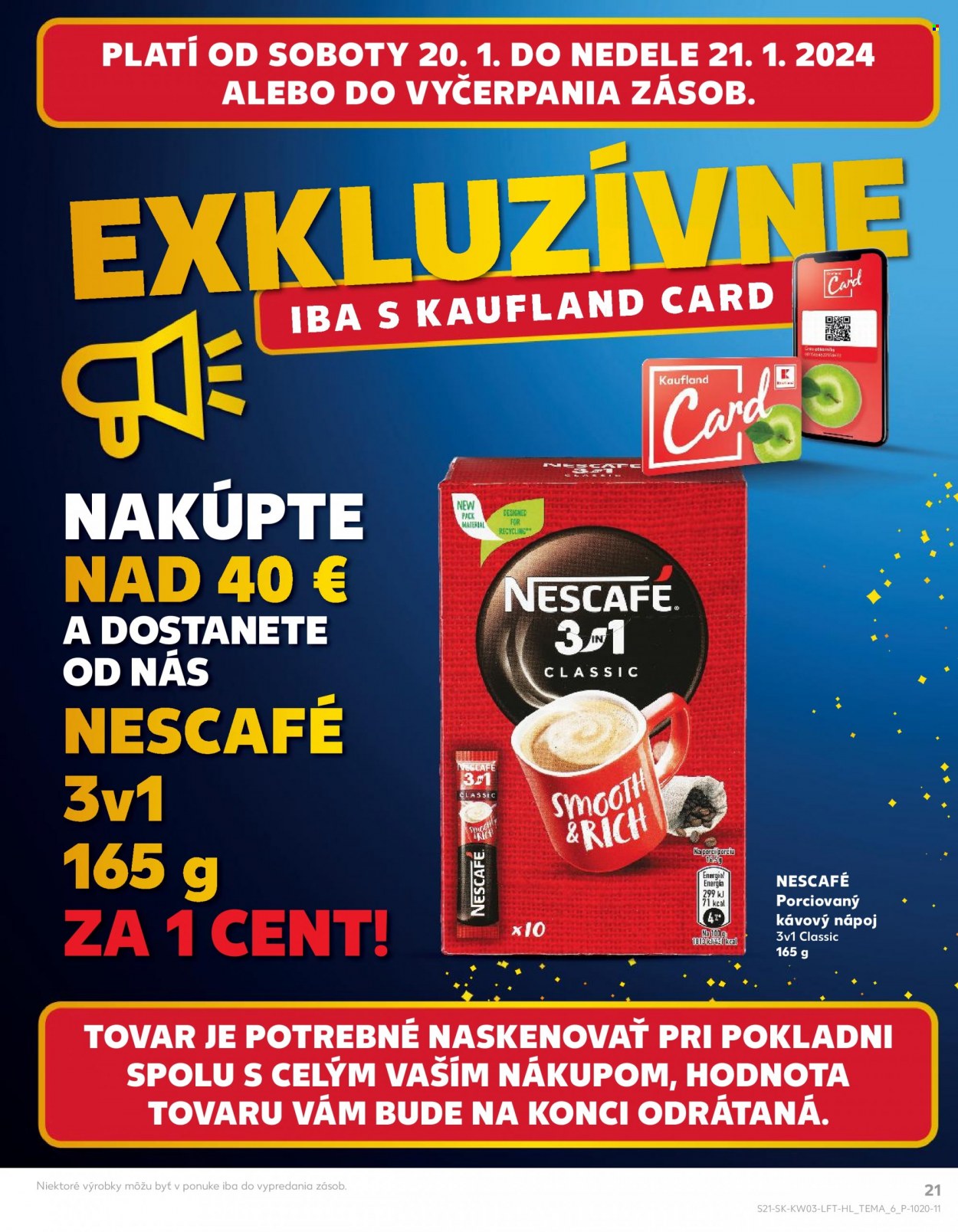 Leták Kaufland - 18.1.2024 - 24.1.2024. Strana 21