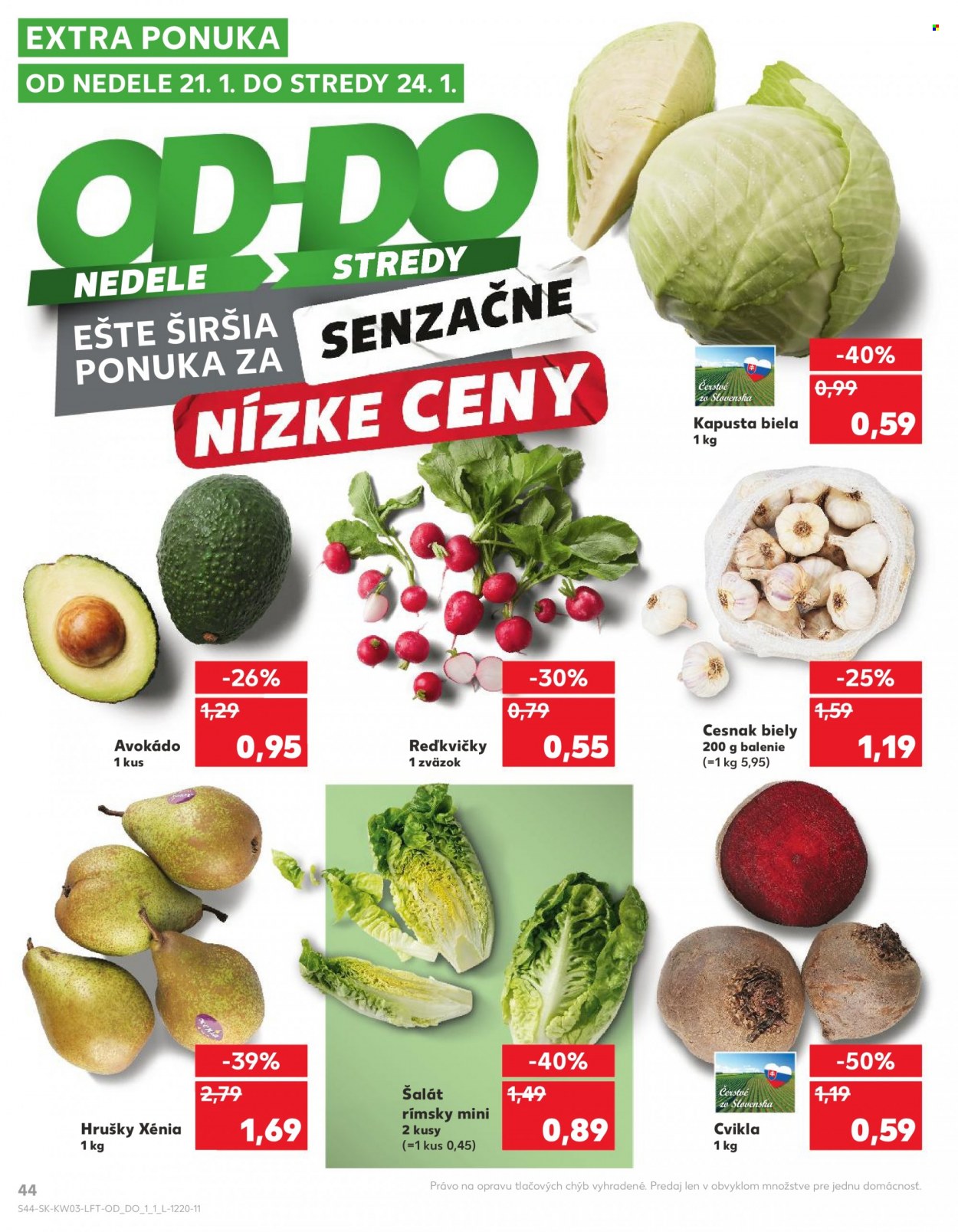 Leták Kaufland - 18.1.2024 - 24.1.2024. Strana 44