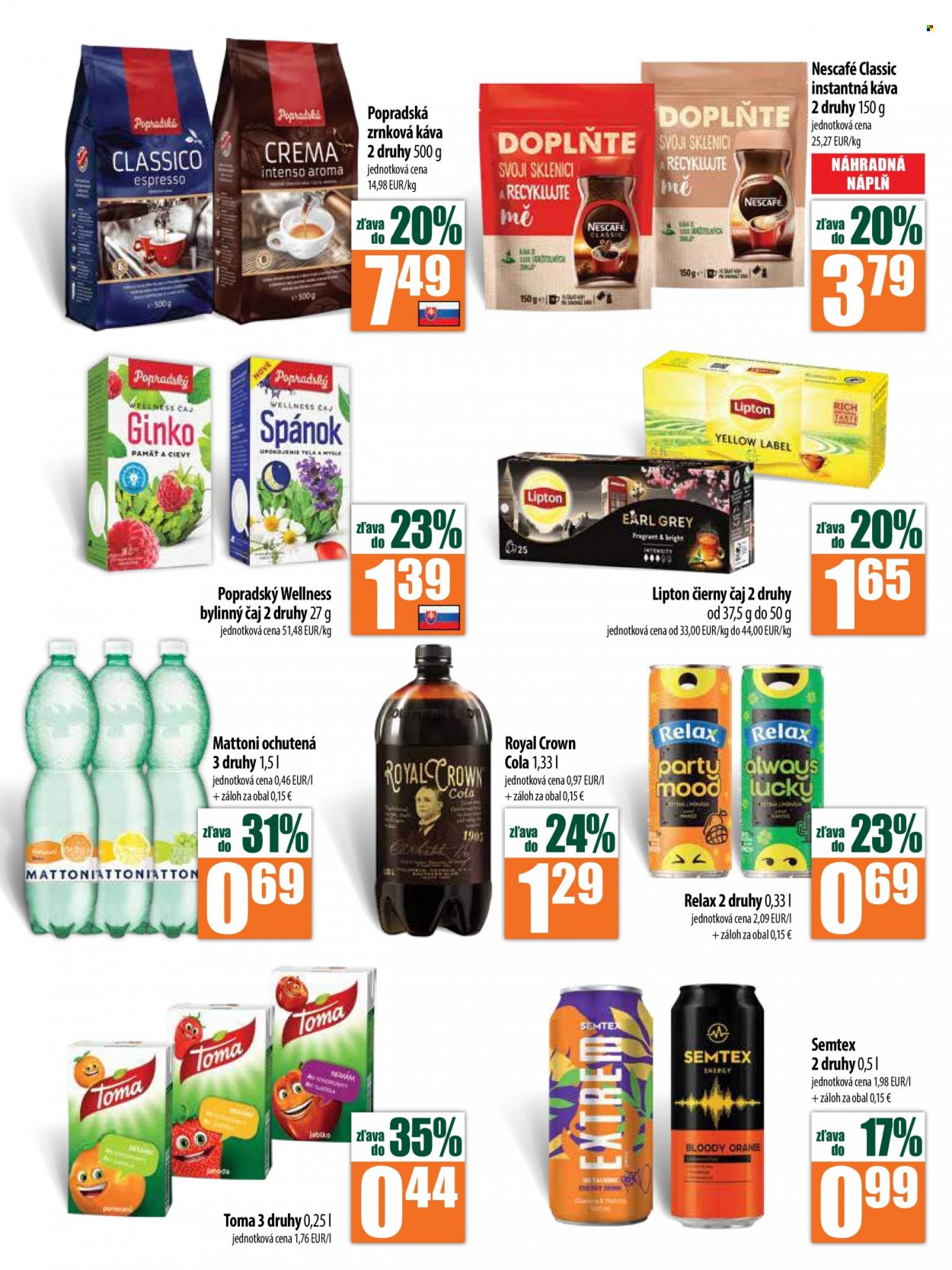 Leták COOP Jednota - 18.1.2024 - 24.1.2024. Strana 8