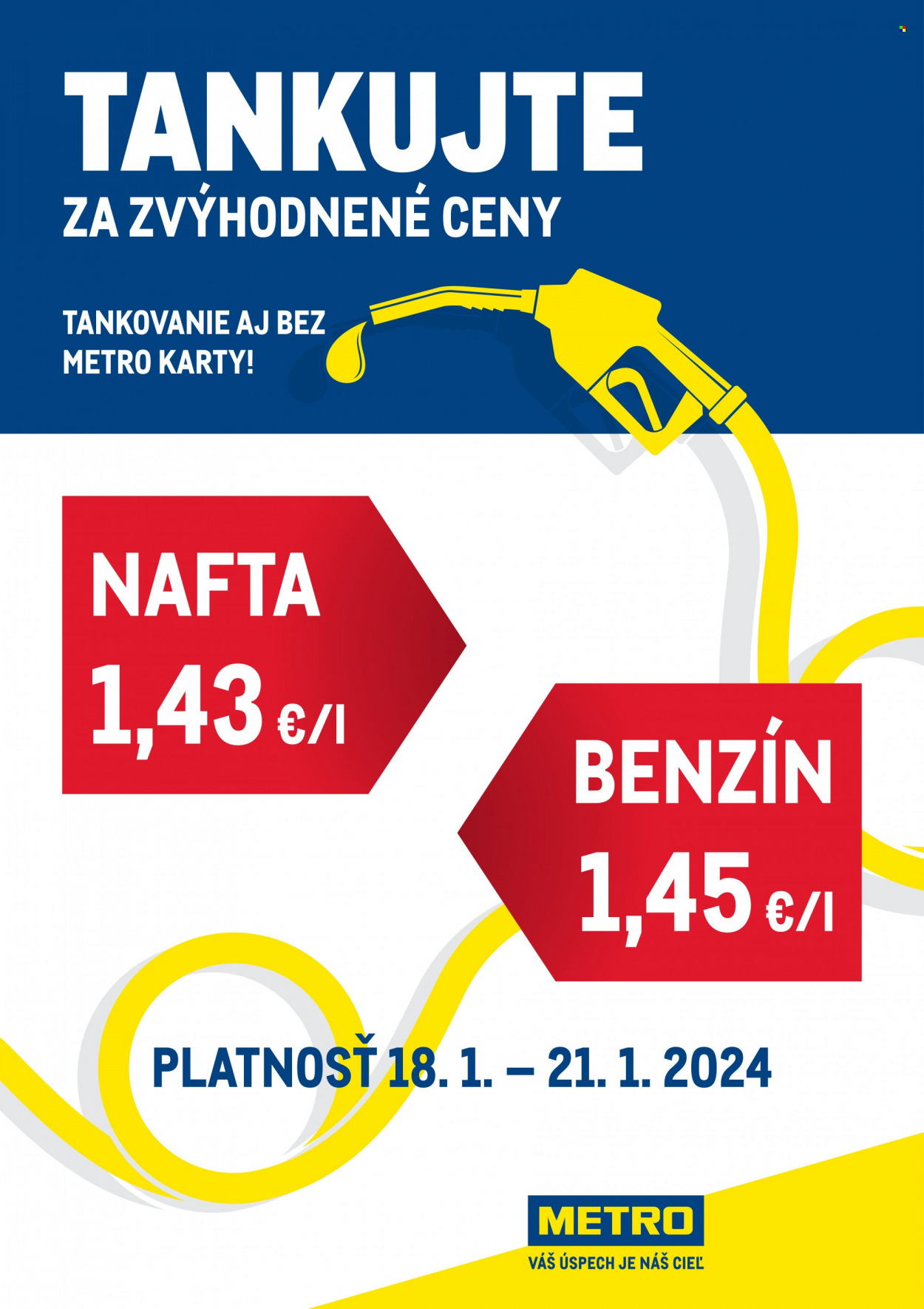 Leták Metro - 18.1.2024 - 21.1.2024. Strana 1