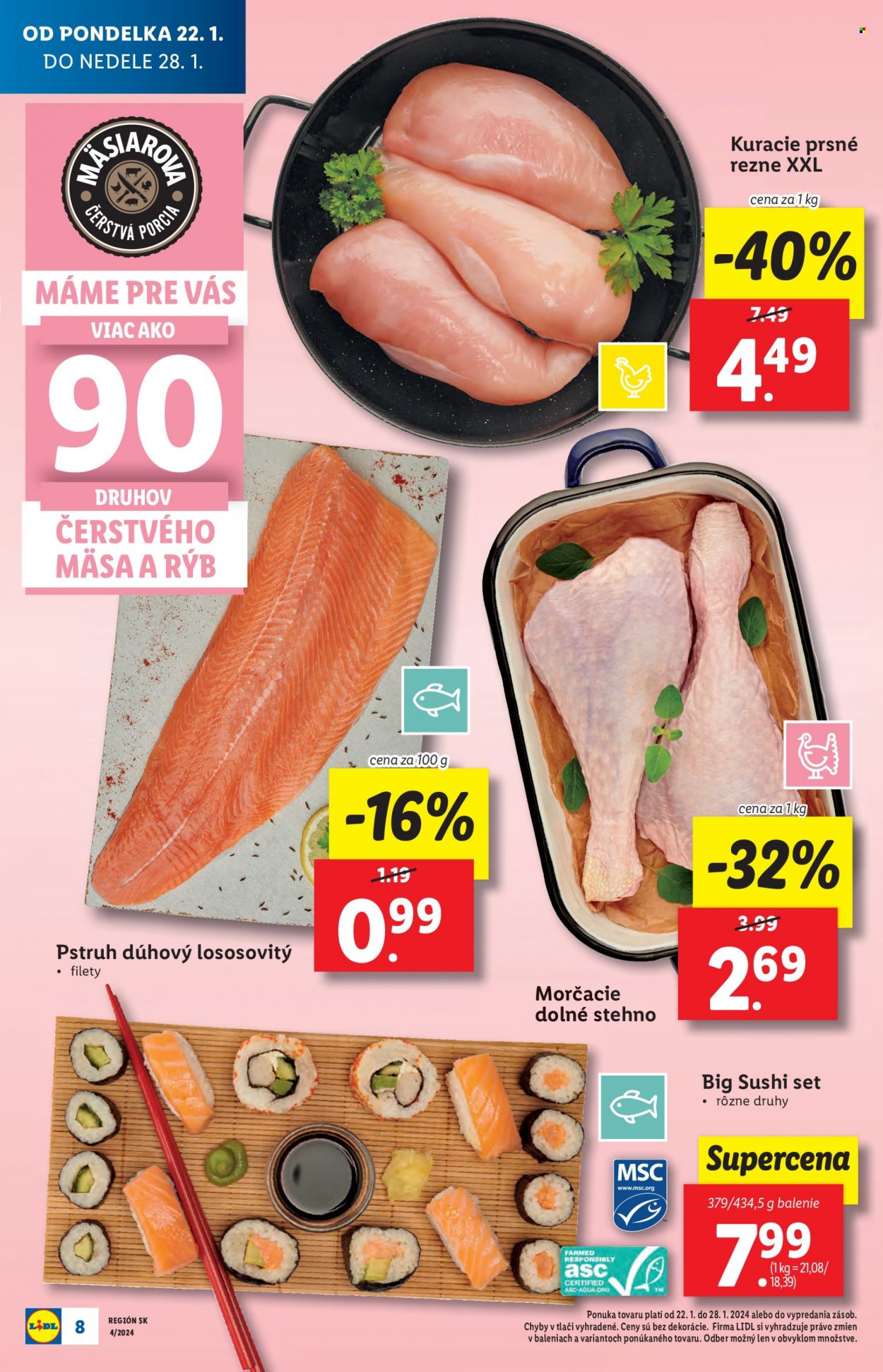 Leták Lidl - 22.1.2024 - 28.1.2024. Strana 10