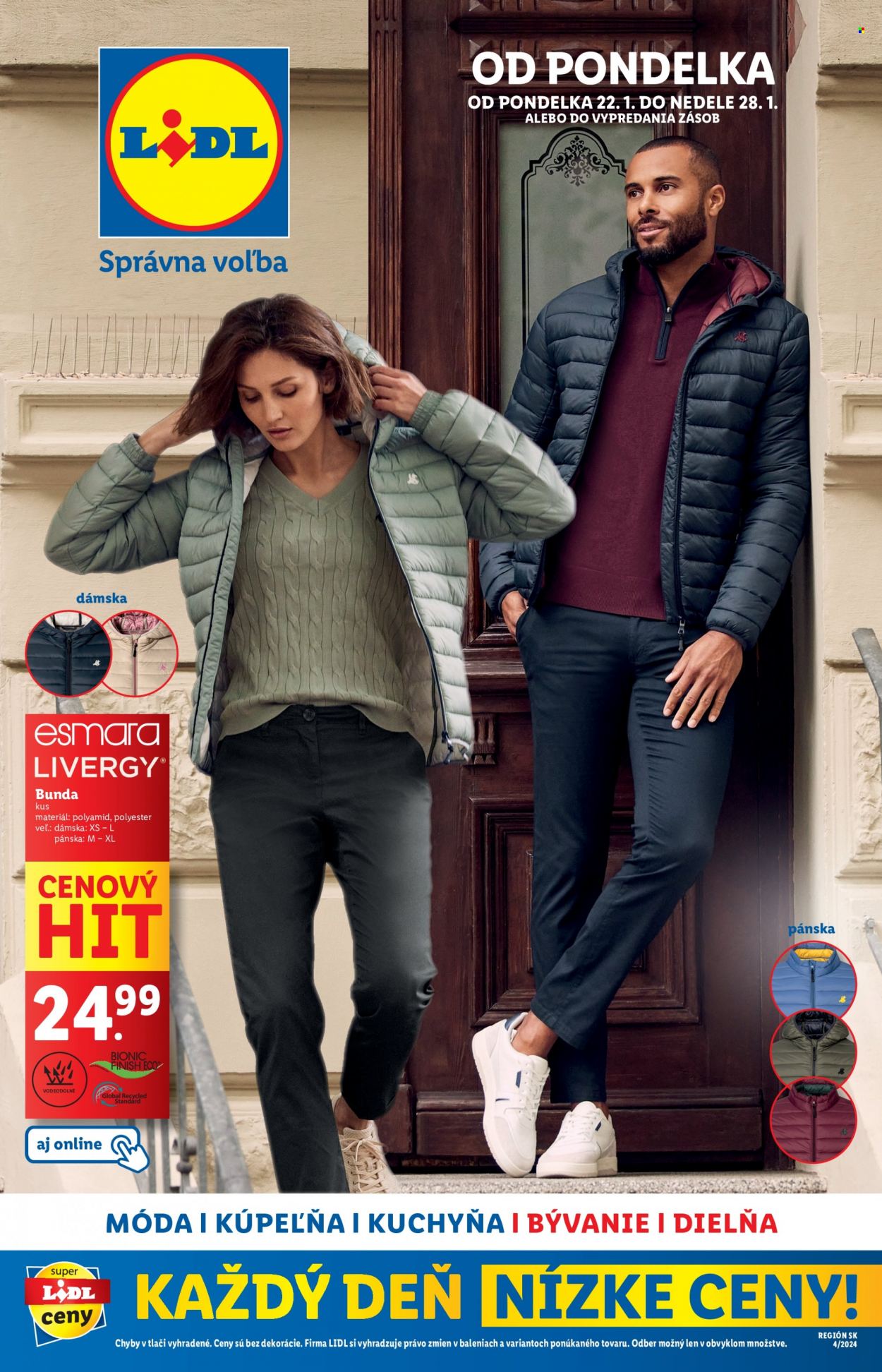 Leták Lidl - 18.1.2024 - 28.1.2024. Strana 1