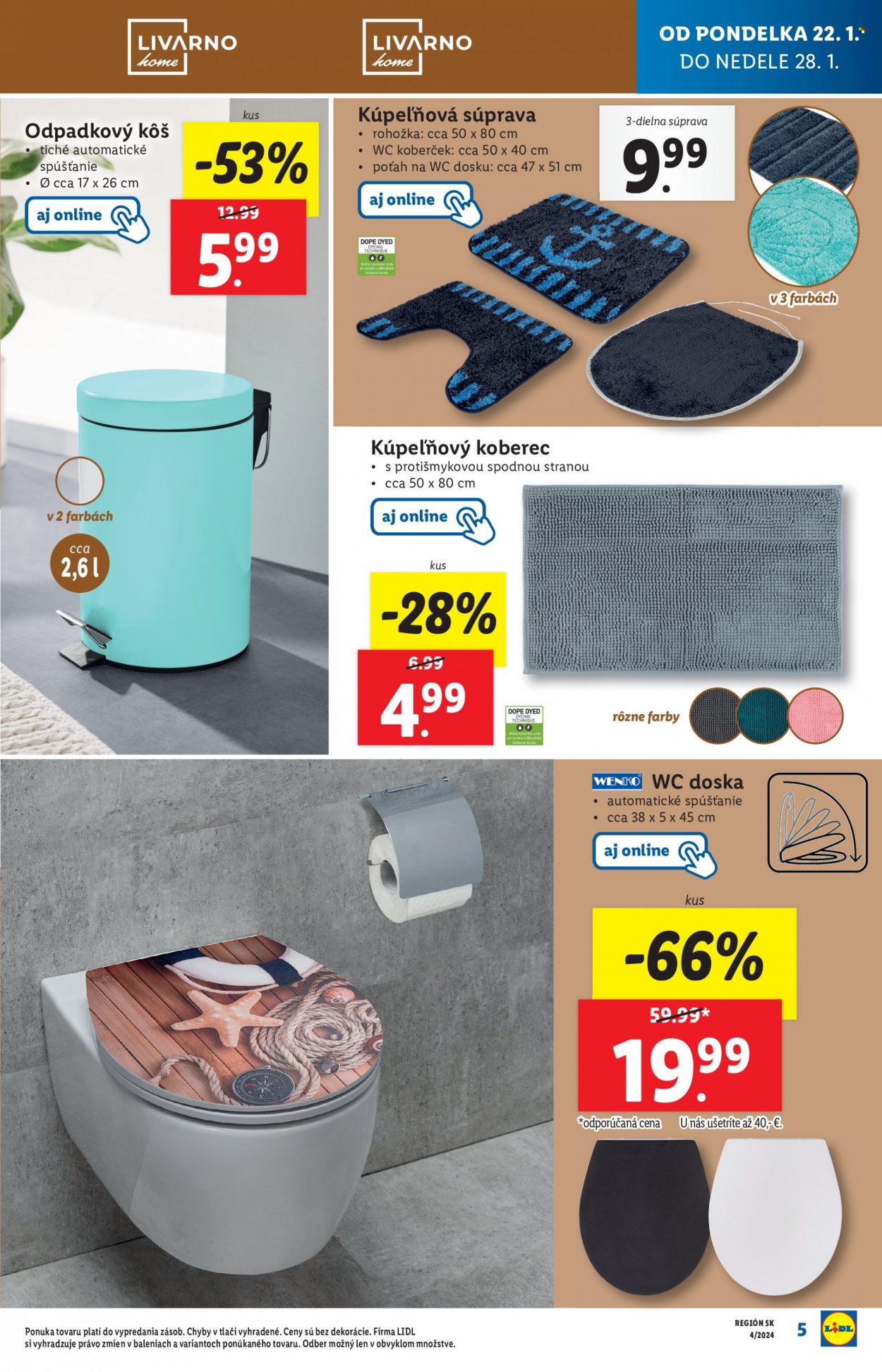 Leták Lidl - 18.1.2024 - 28.1.2024. Strana 5