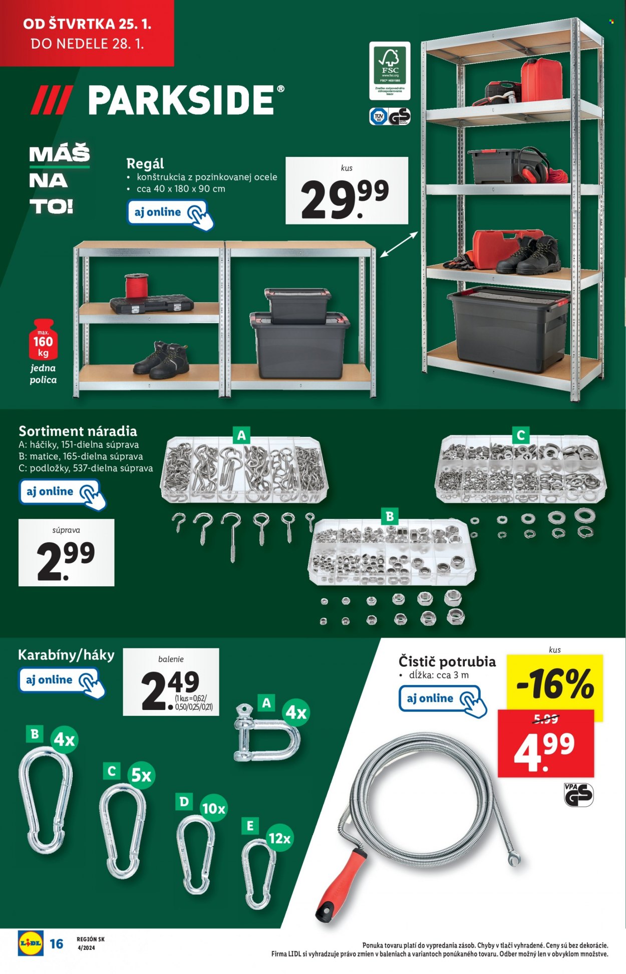 Leták Lidl - 18.1.2024 - 28.1.2024. Strana 16