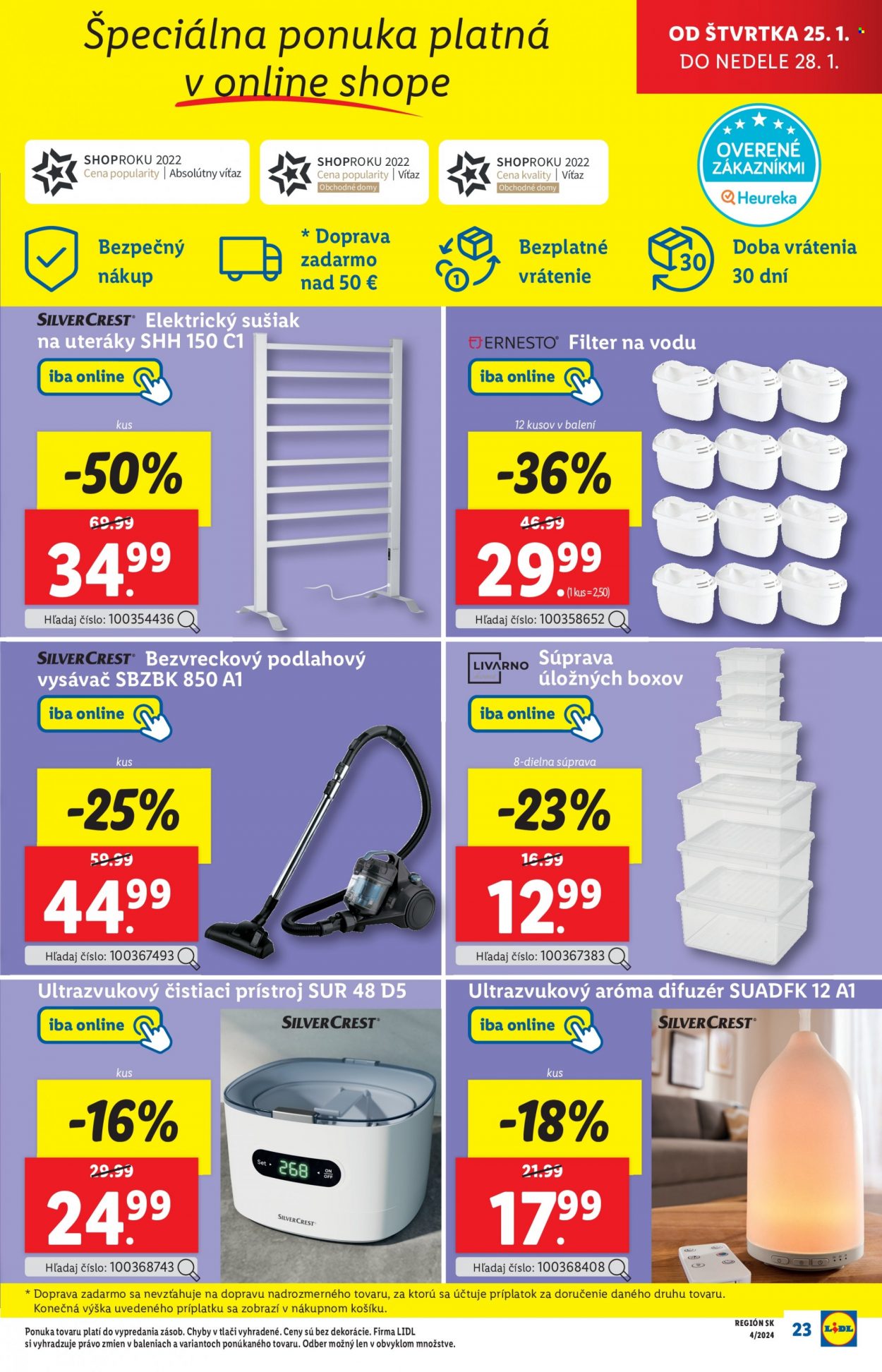 Leták Lidl - 18.1.2024 - 28.1.2024. Strana 23