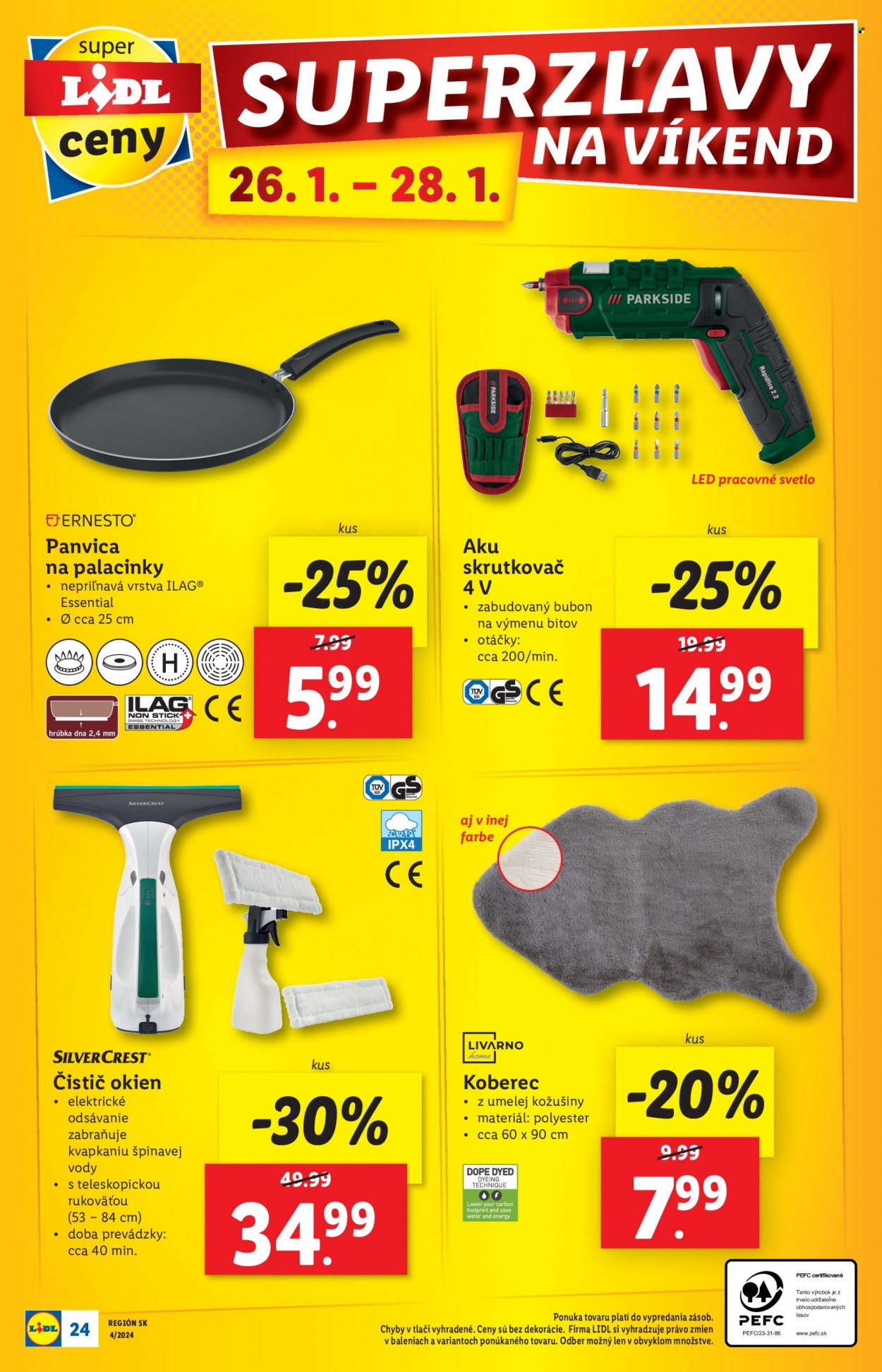 Leták Lidl - 18.1.2024 - 28.1.2024. Strana 24