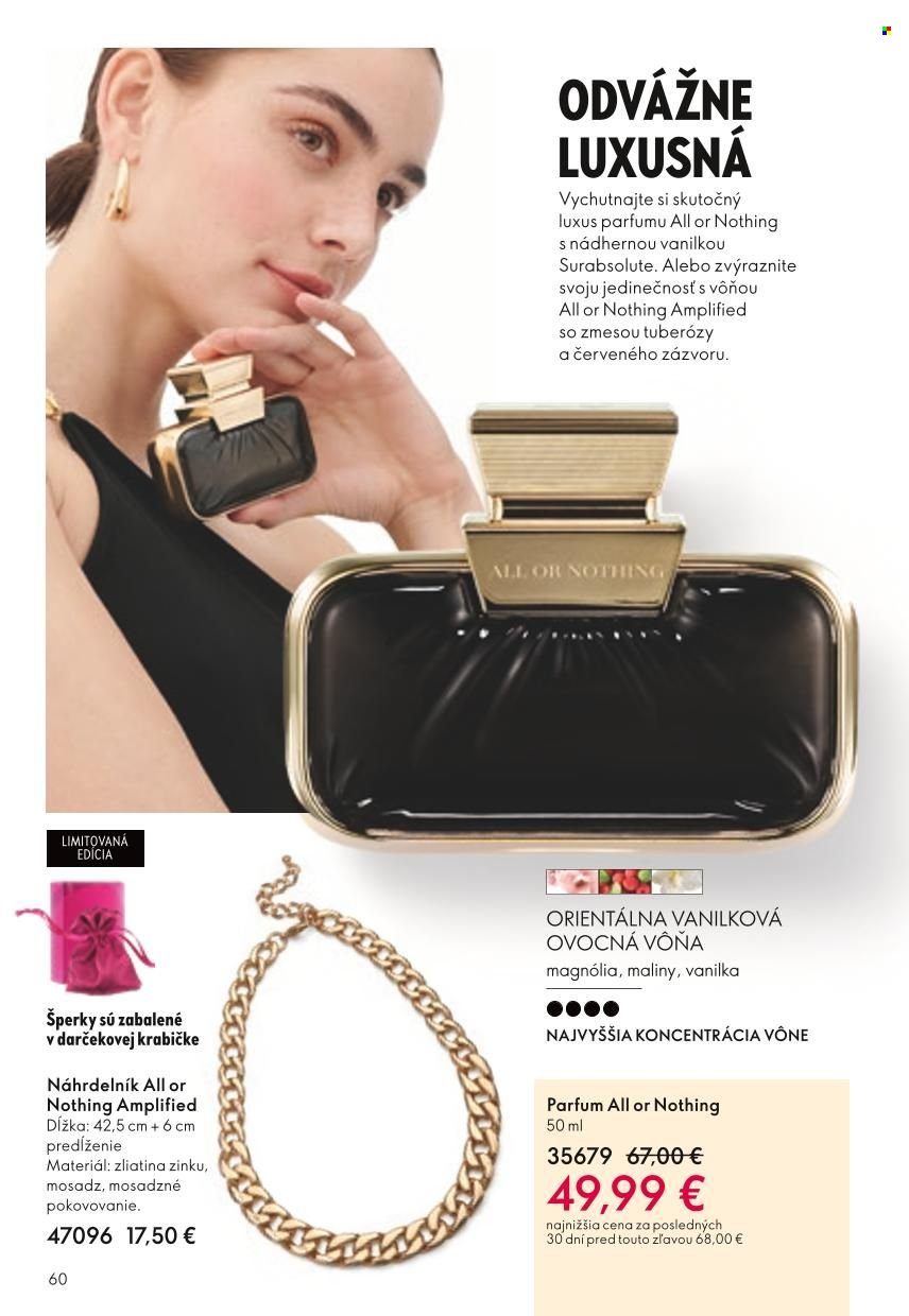 Leták Oriflame - 23.1.2024 - 12.2.2024. Strana 60