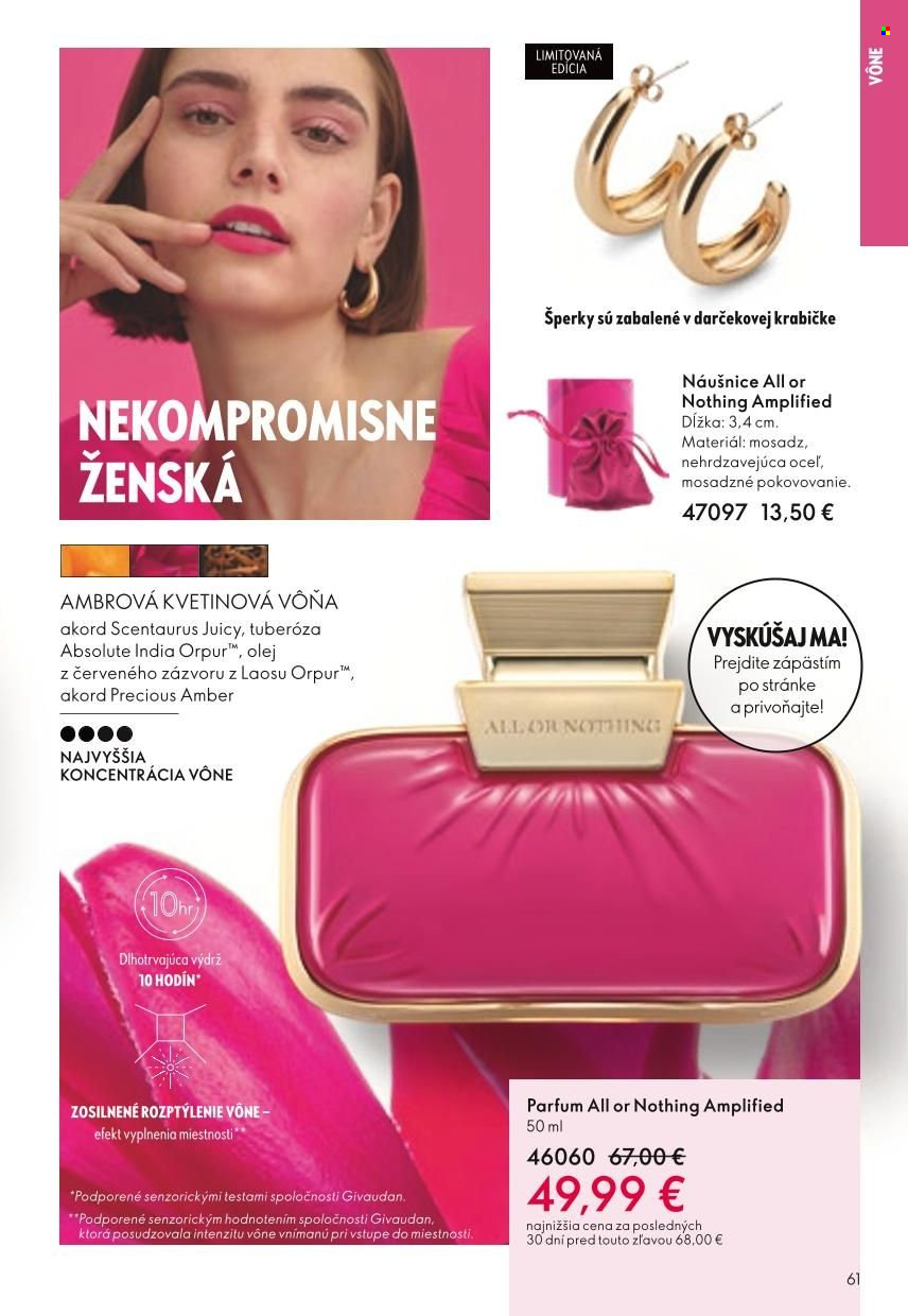 Leták Oriflame - 23.1.2024 - 12.2.2024. Strana 61