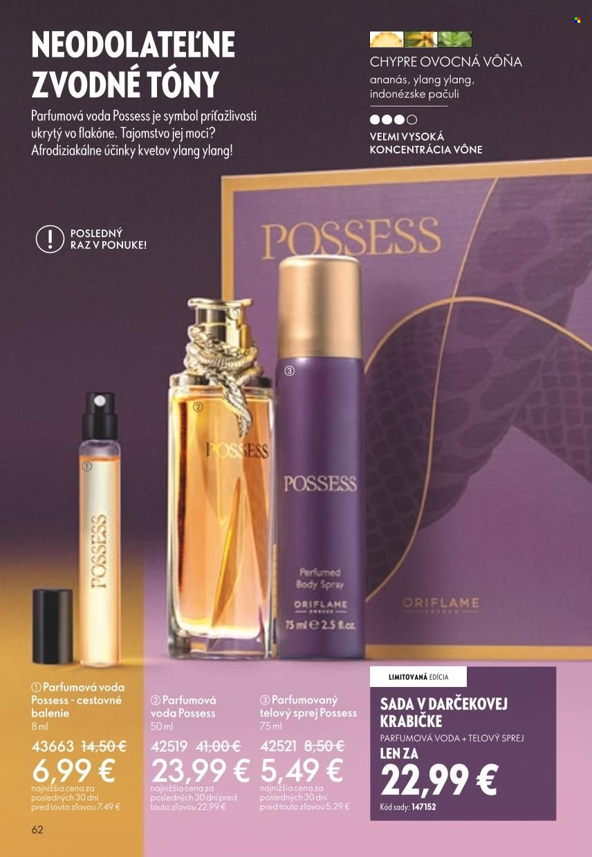 Leták Oriflame - 23.1.2024 - 12.2.2024. Strana 62
