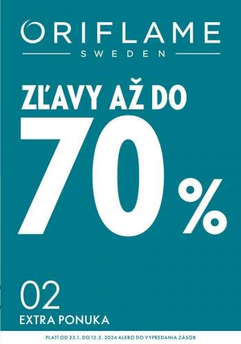 Leták Oriflame - 23.1.2024 - 12.2.2024.