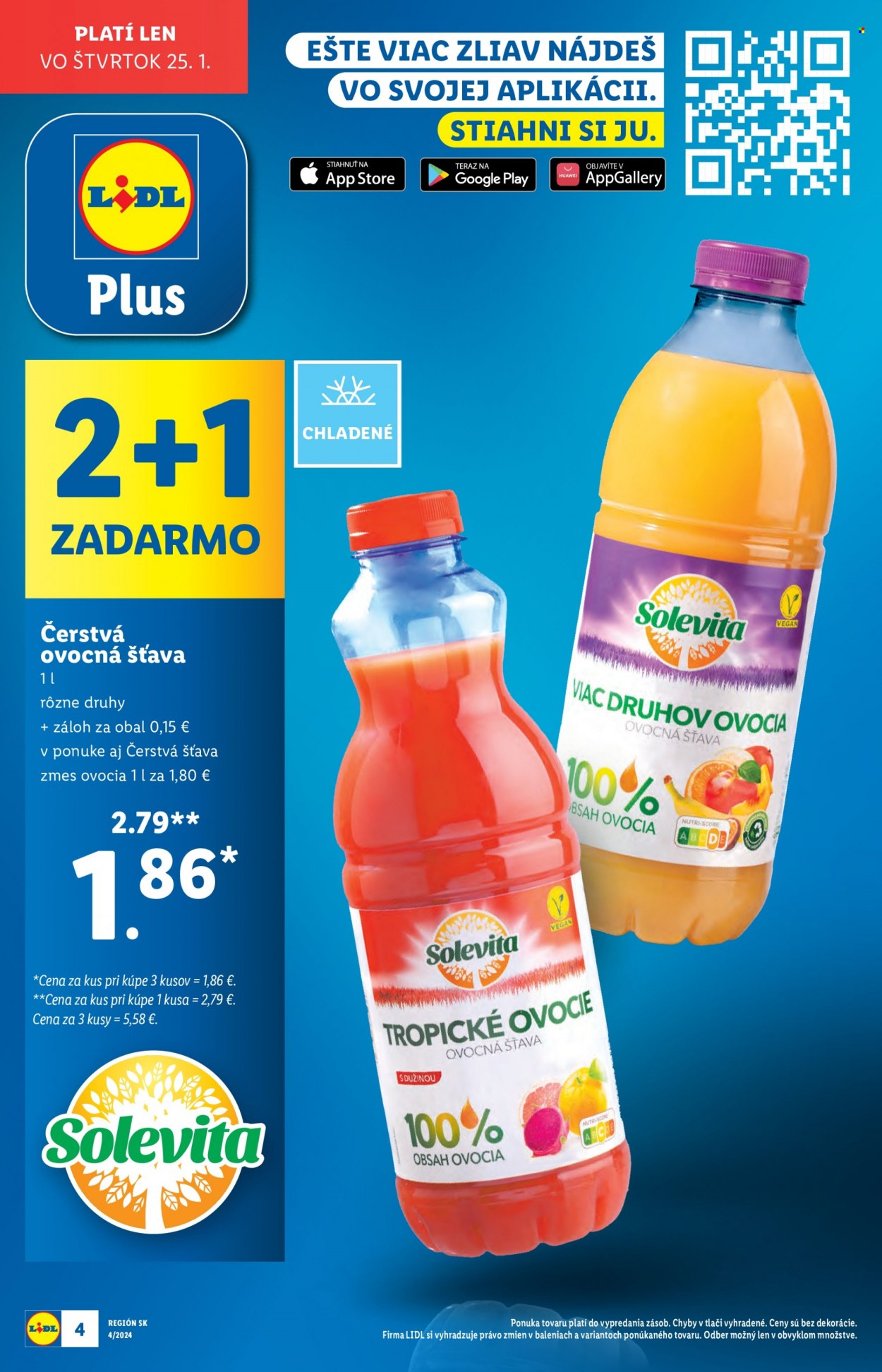Leták Lidl - 25.1.2024 - 28.1.2024. Strana 4