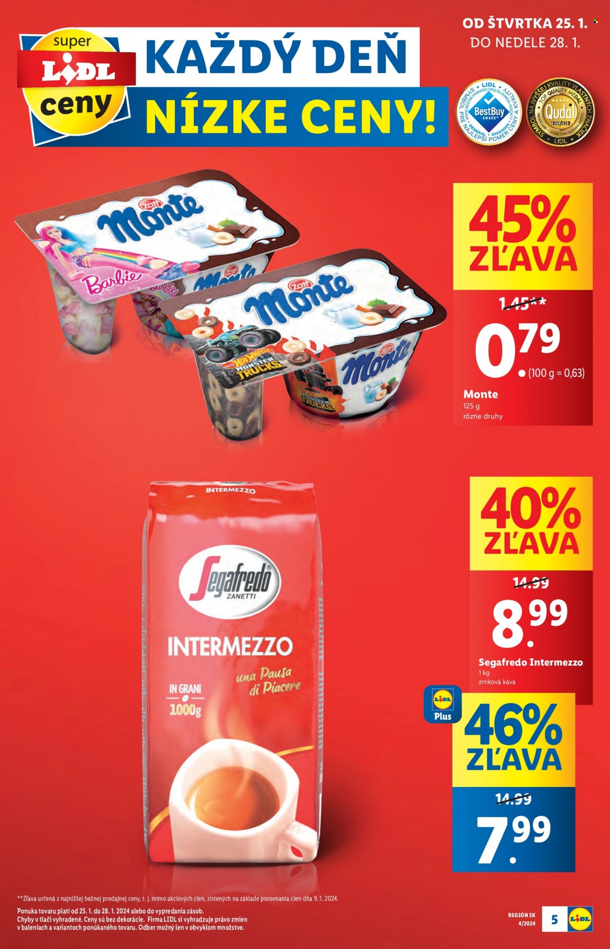 Leták Lidl - 25.1.2024 - 28.1.2024. Strana 5