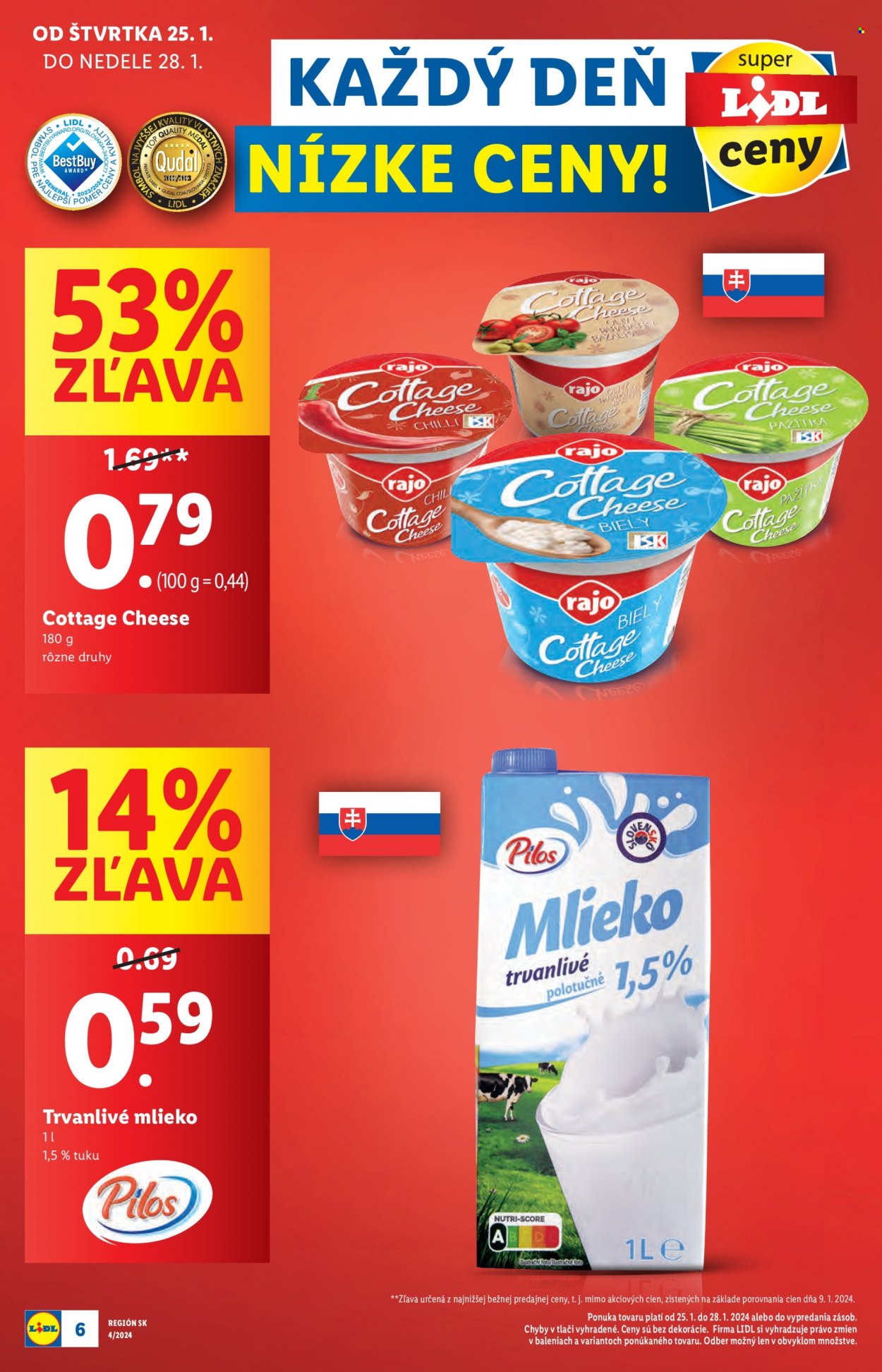 Leták Lidl - 25.1.2024 - 28.1.2024. Strana 6