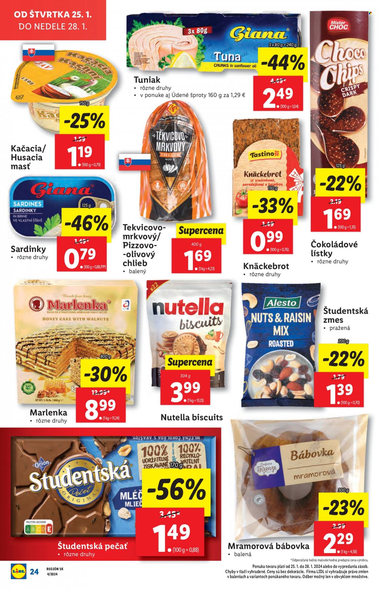 Leták Lidl - 25.1.2024 - 28.1.2024. Strana 28