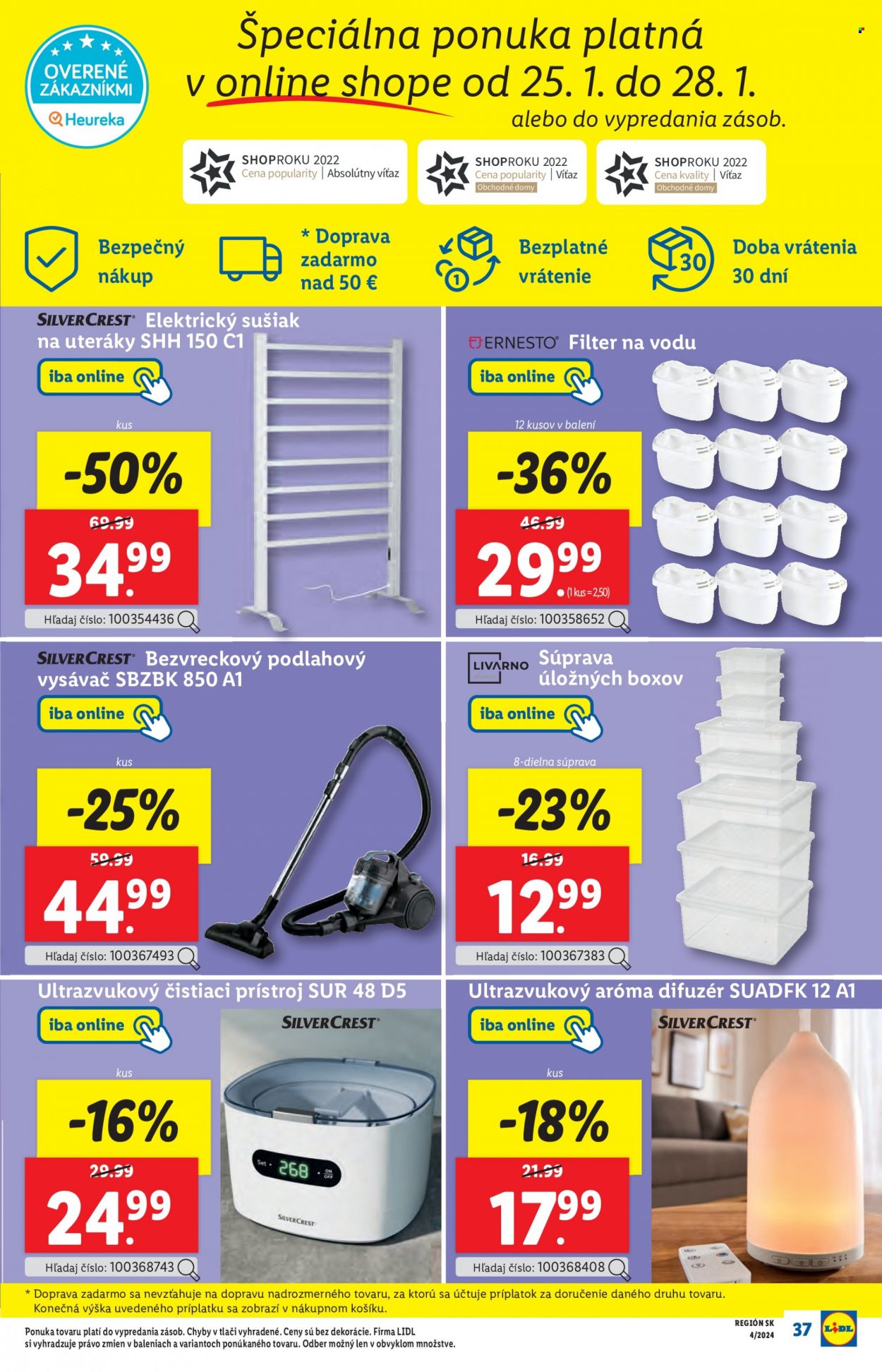 Leták Lidl - 25.1.2024 - 28.1.2024. Strana 43