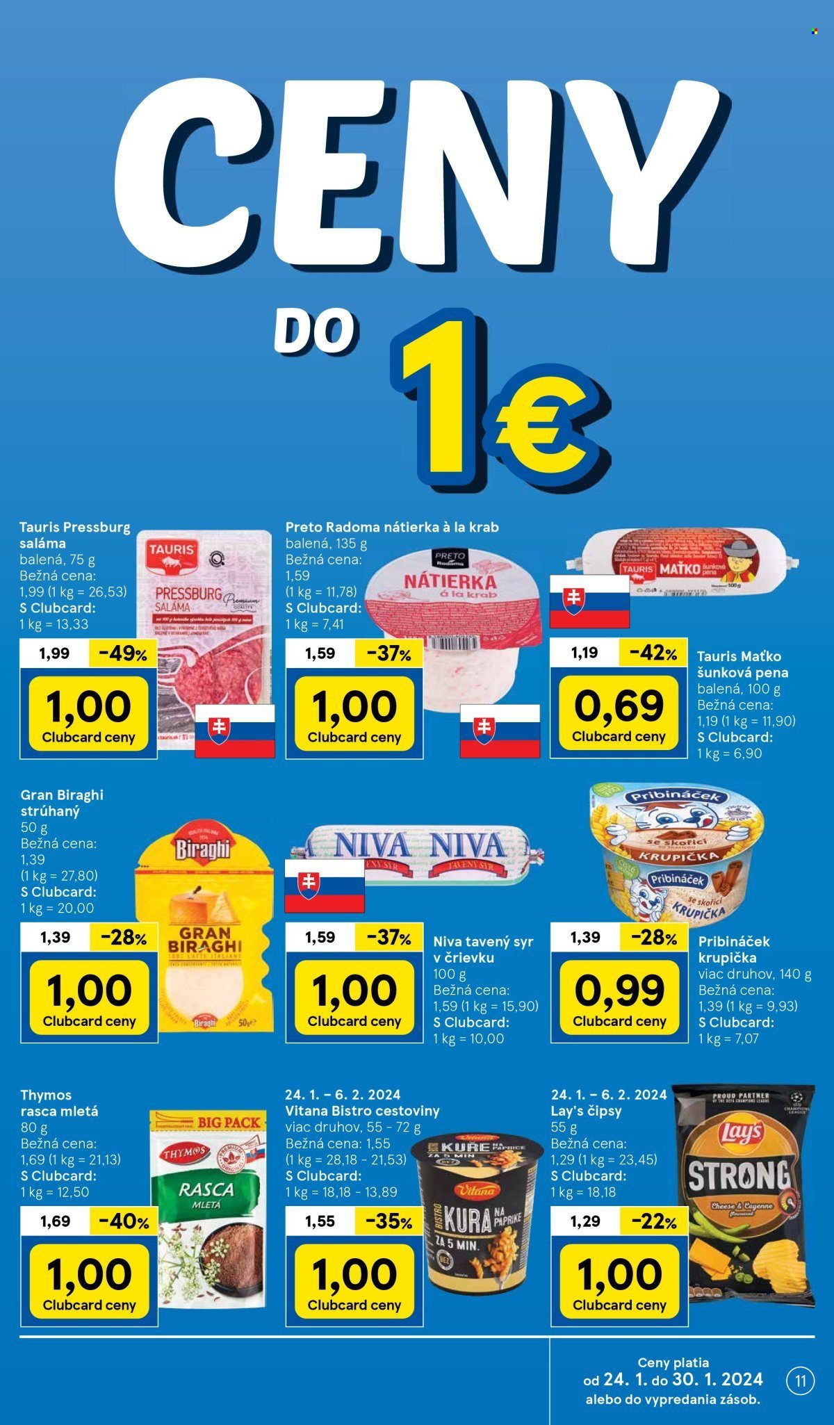 Leták TESCO - 24.1.2024 - 30.1.2024. Strana 11