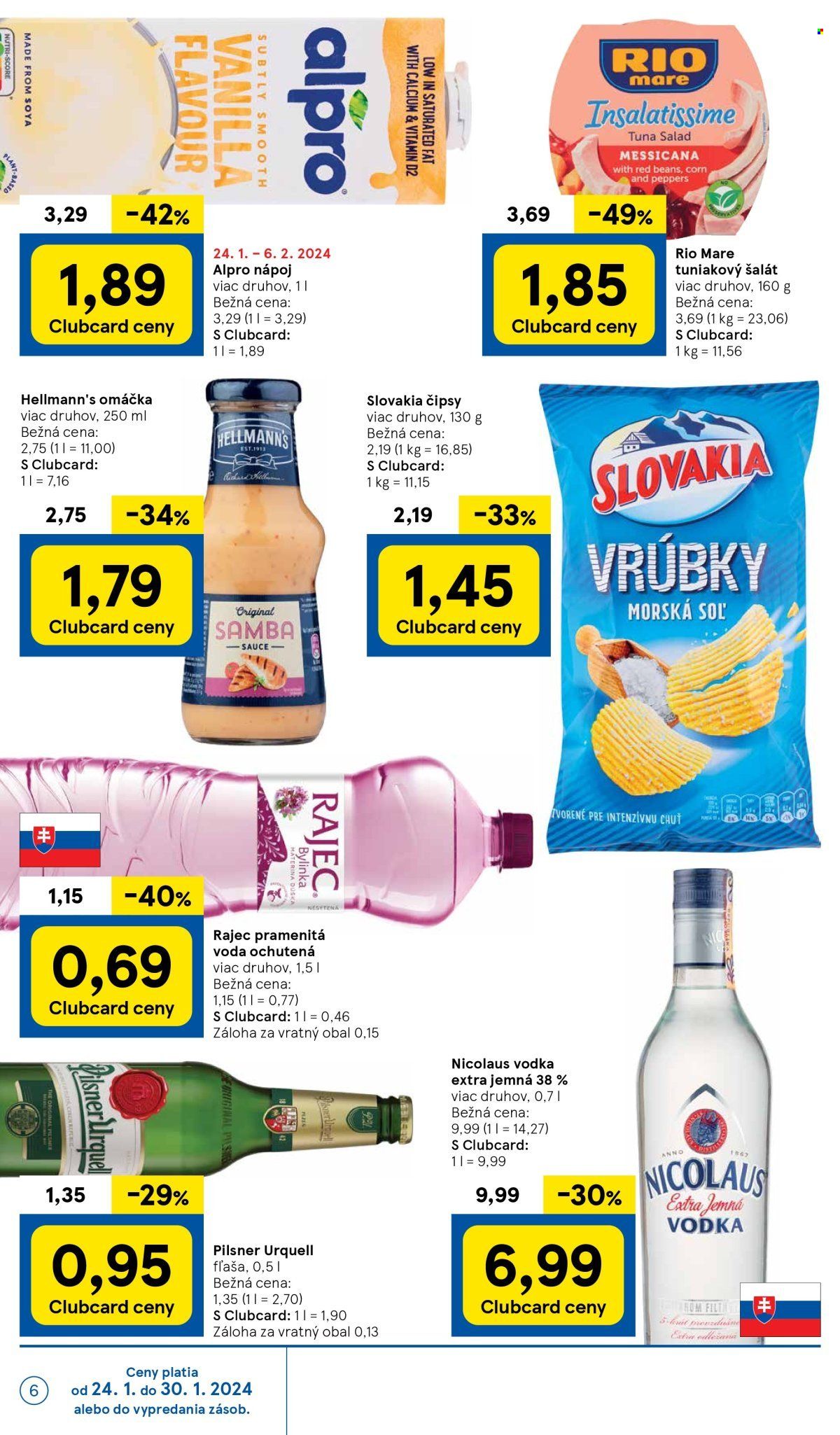 Leták TESCO supermarket - 24.1.2024 - 30.1.2024. Strana 6