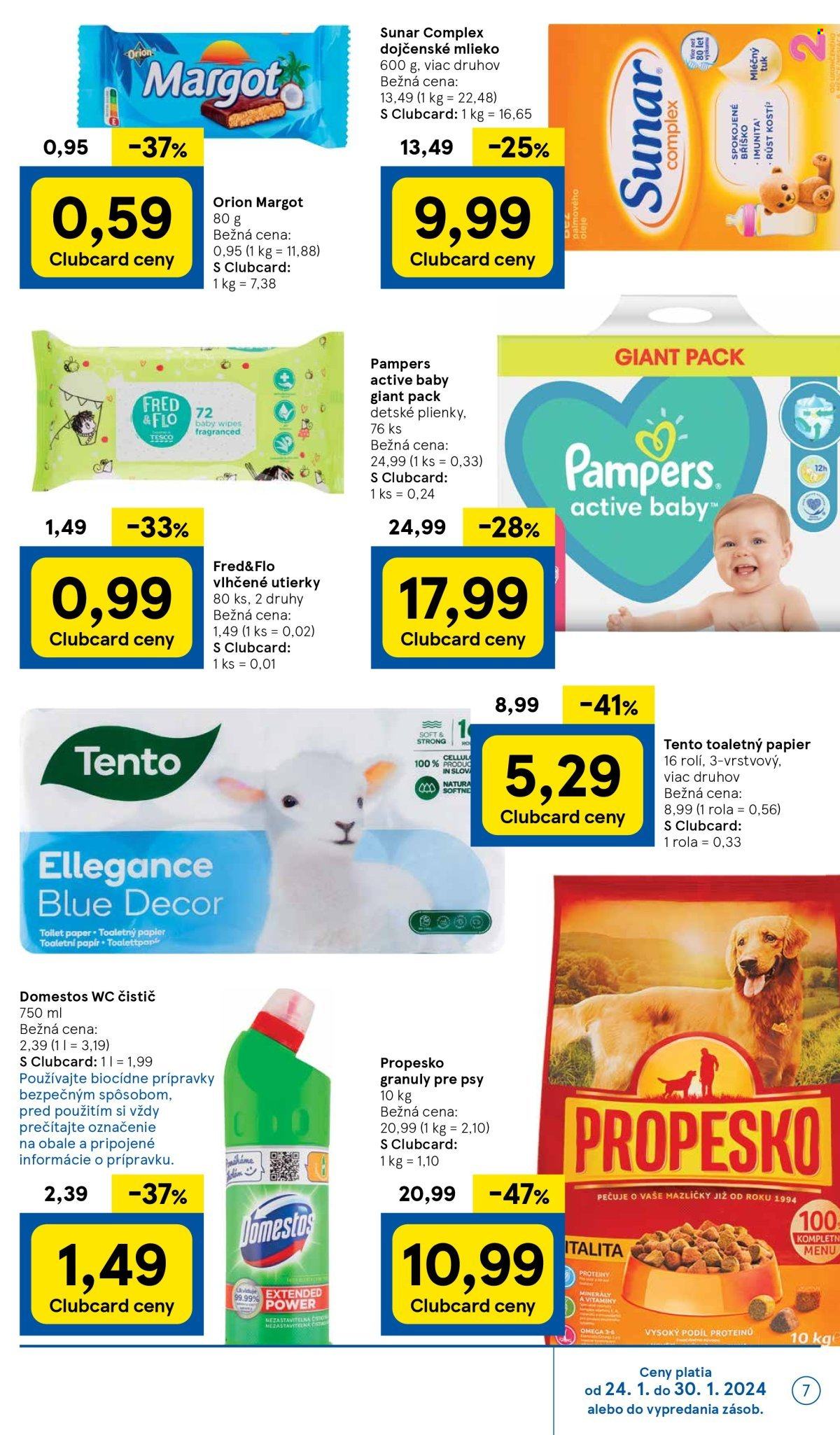 Leták TESCO supermarket - 24.1.2024 - 30.1.2024. Strana 7