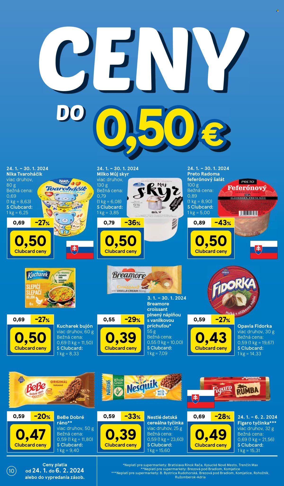 Leták TESCO supermarket - 24.1.2024 - 30.1.2024. Strana 10