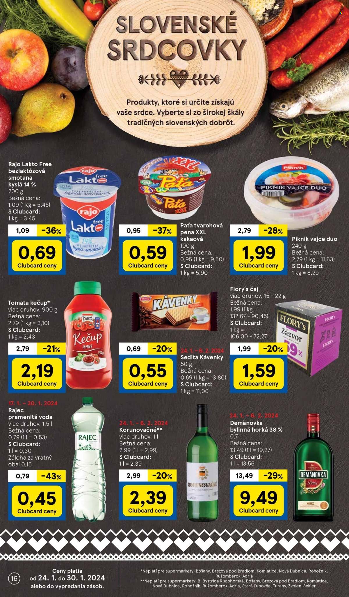Leták TESCO supermarket - 24.1.2024 - 30.1.2024. Strana 16